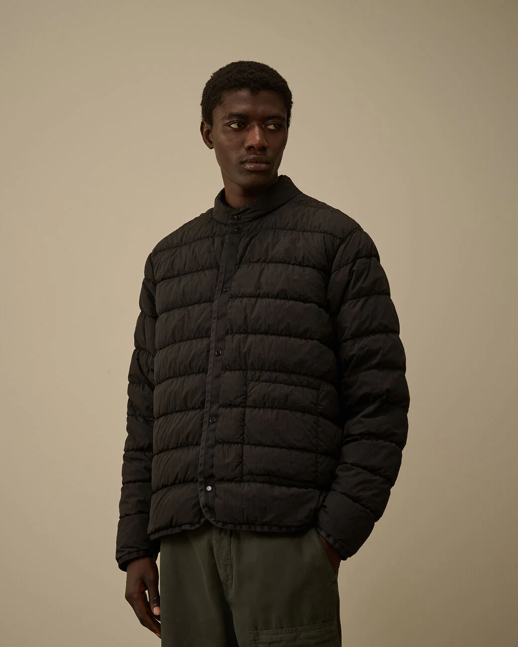 C.P. Company Opal Hooded Lens Jacket - Black - Image 3
