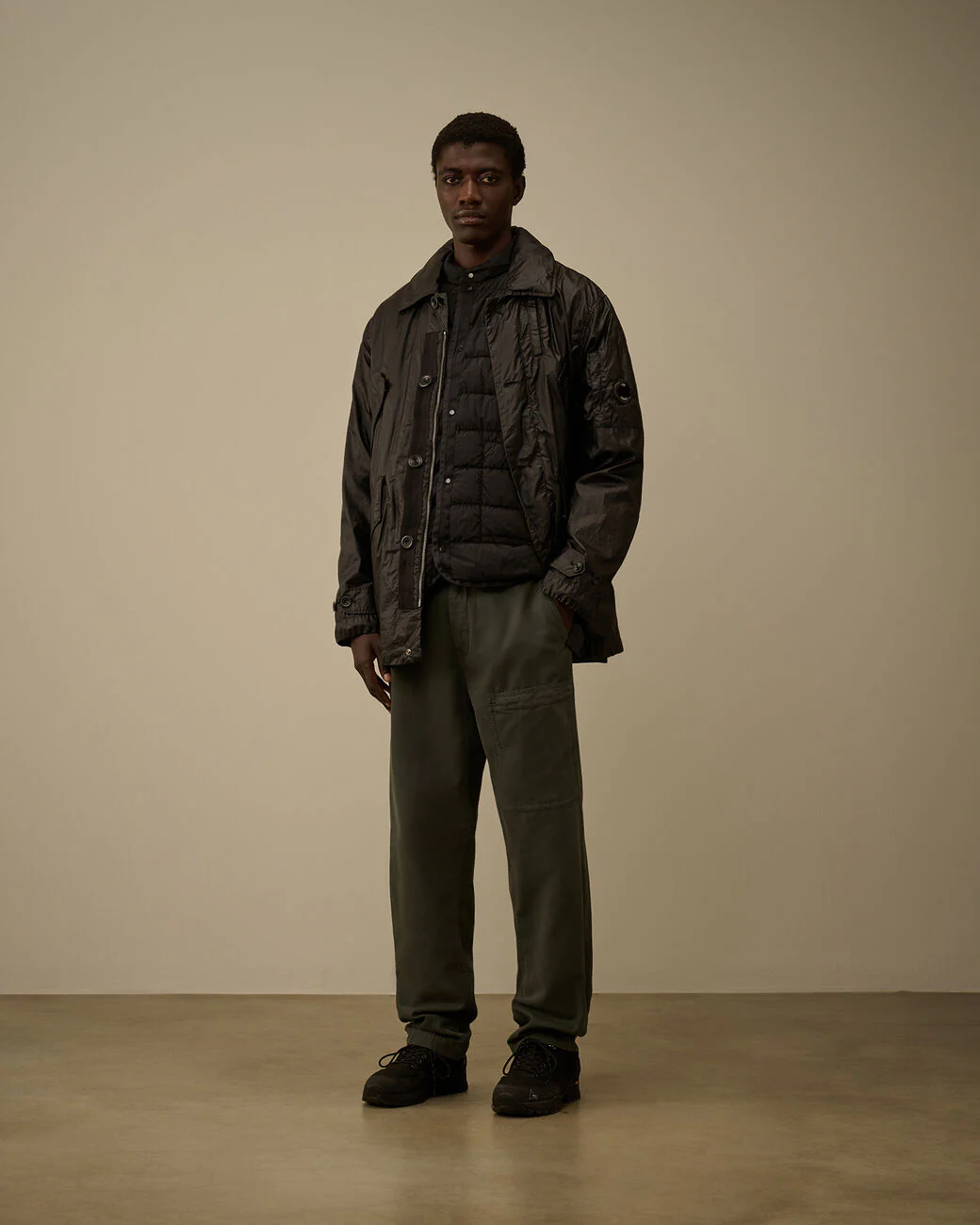 C.P. Company Opal Hooded Lens Jacket - Black - Image 4