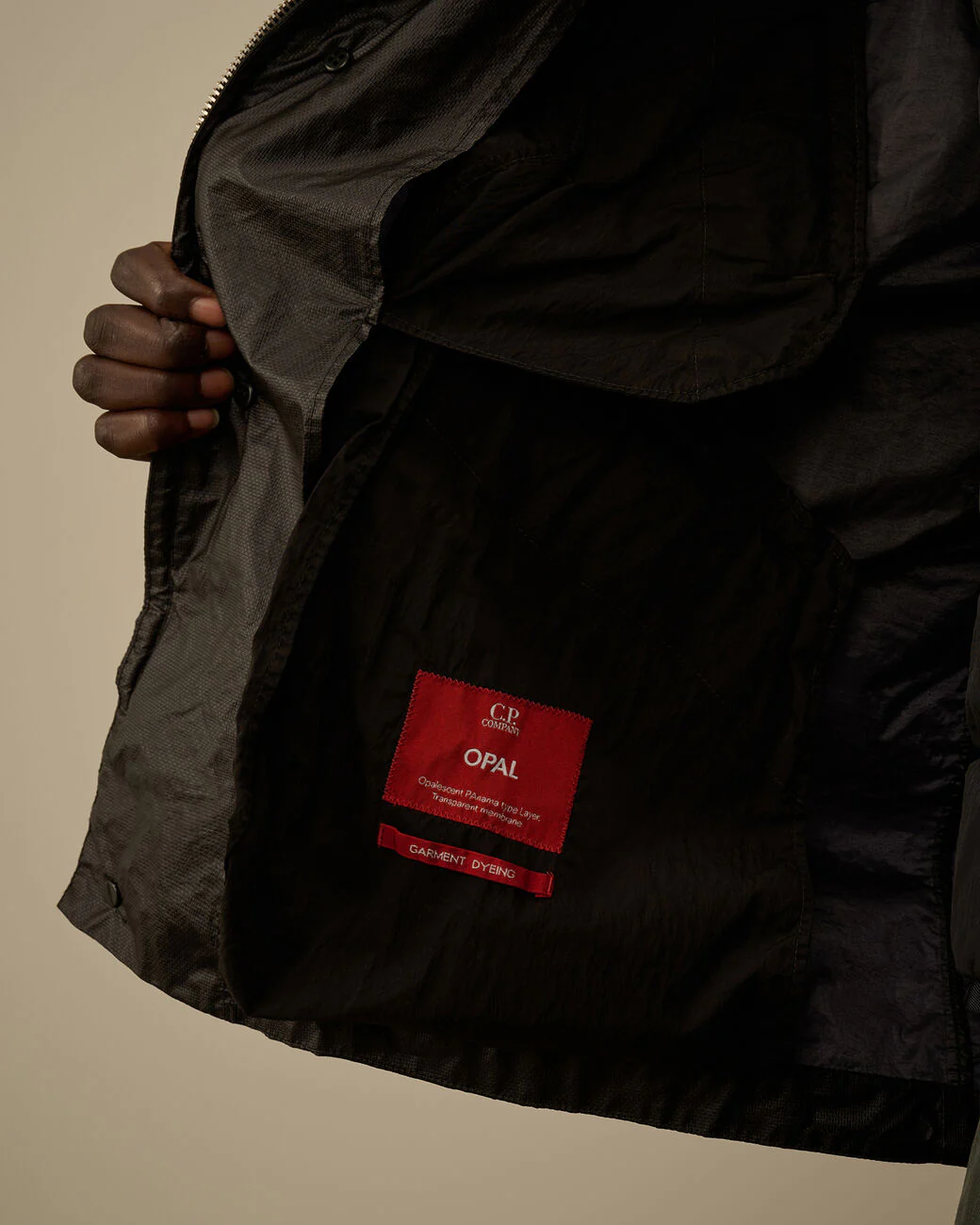 C.P. Company Opal Hooded Lens Jacket - Black - Image 7