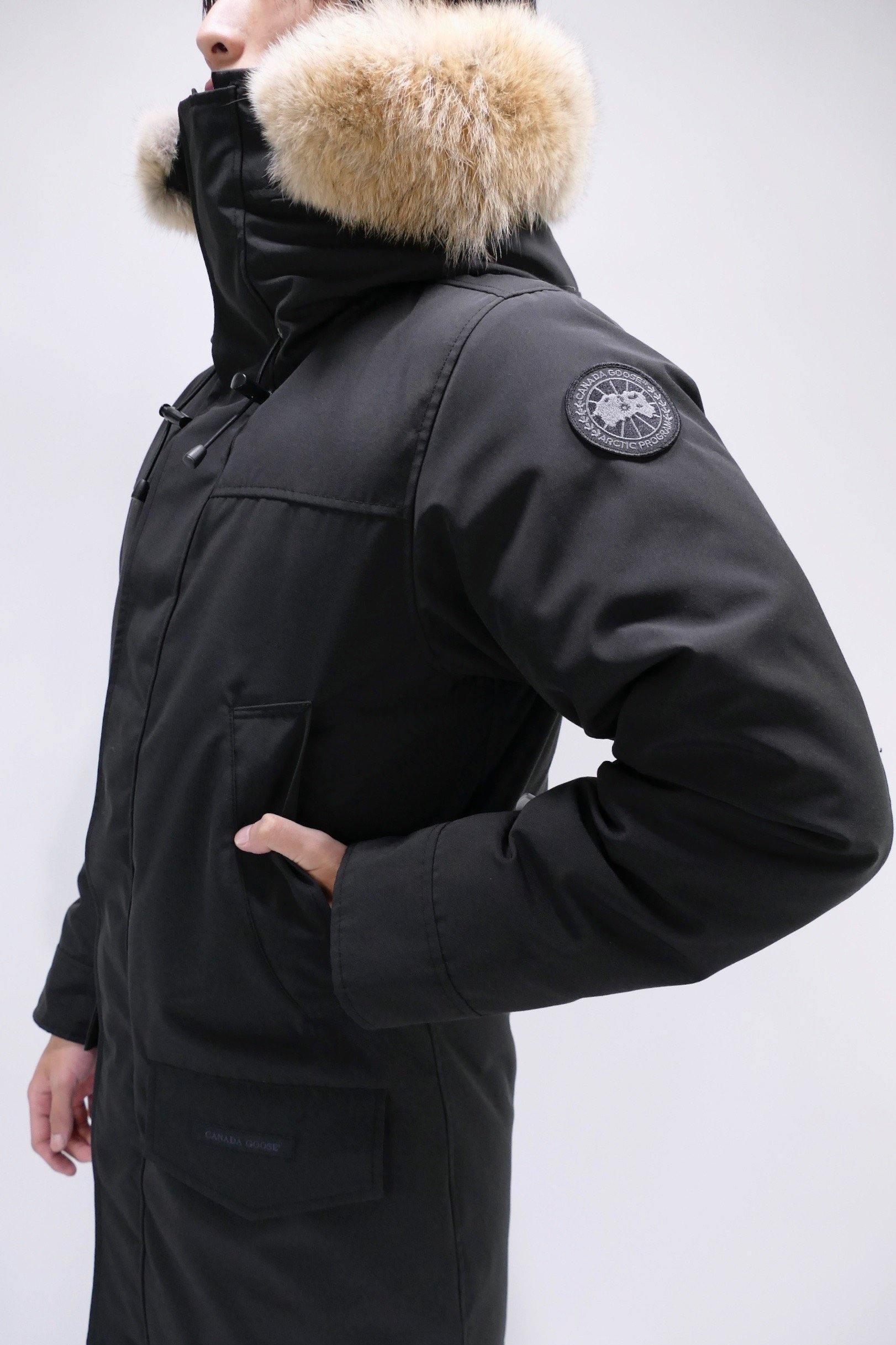 Canada Goose Mens *Parka Langford Black Label - Black - Image 5
