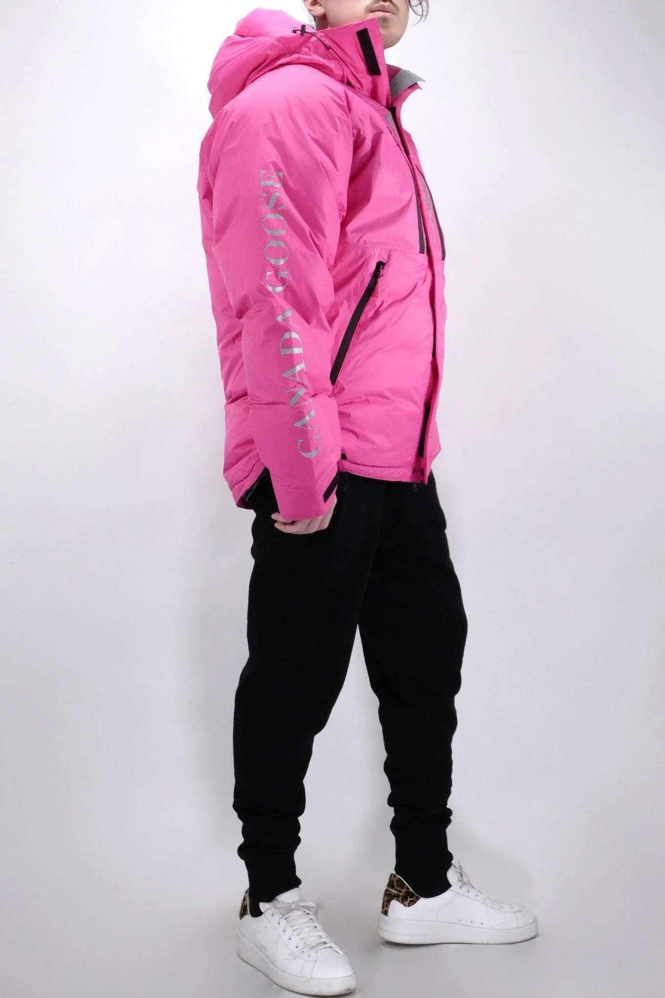 Canada Goose Mens Down *Parka Skreslet - Summit Pink - Image 4