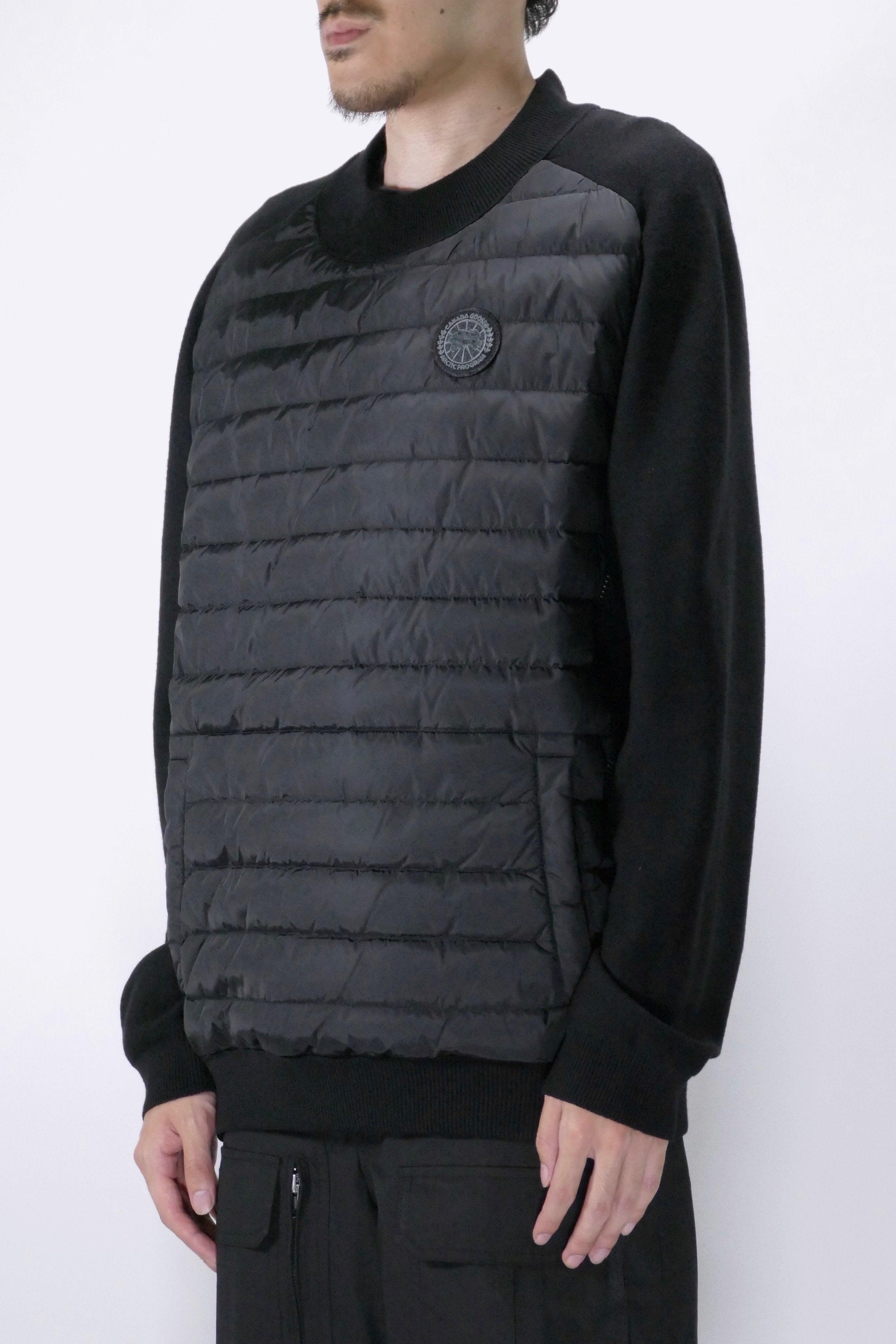 Canada Goose Mens Knit Hybridge Pullover Reversible Black - Image 3