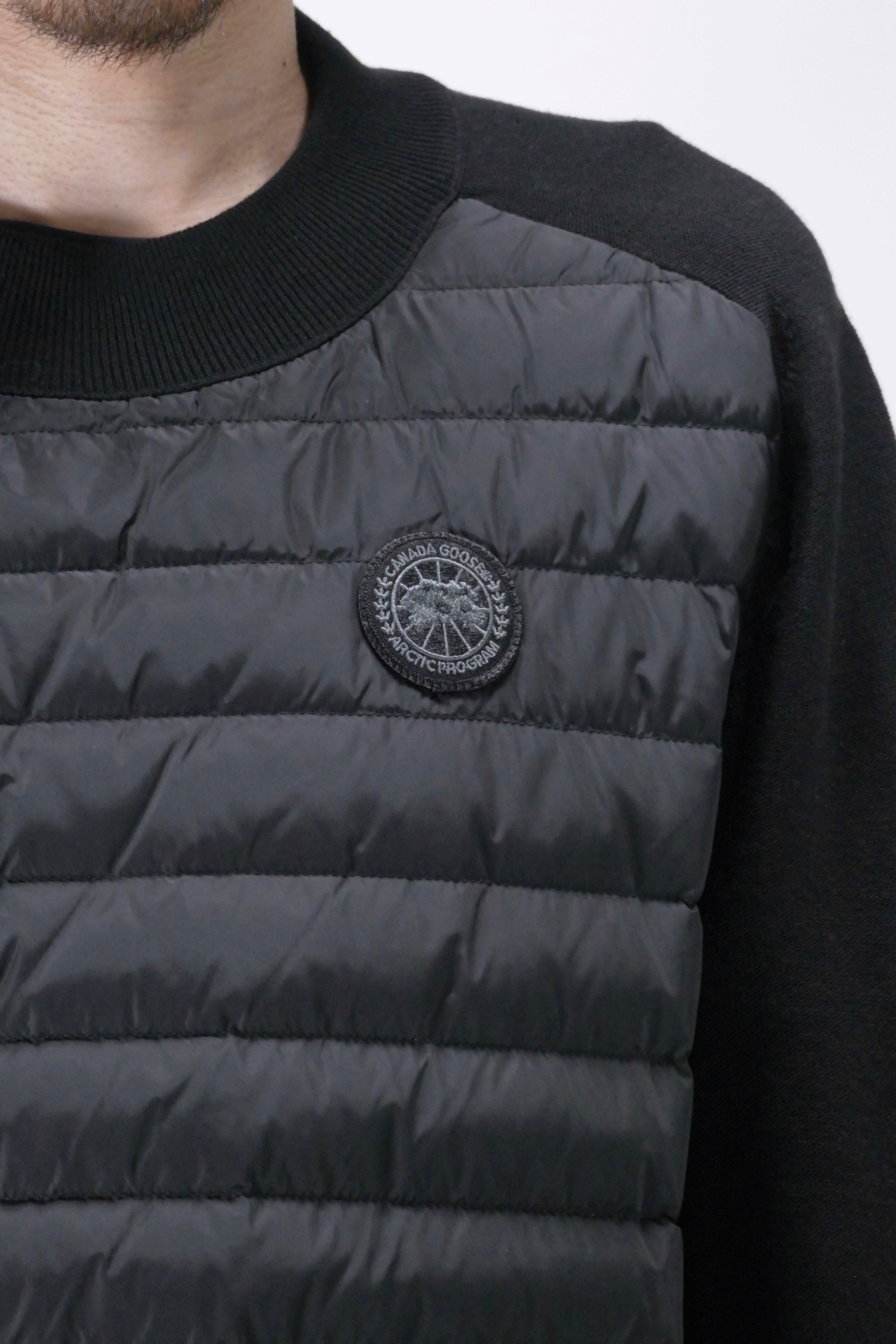 Canada Goose Mens Knit Hybridge Pullover Reversible Black - Image 4