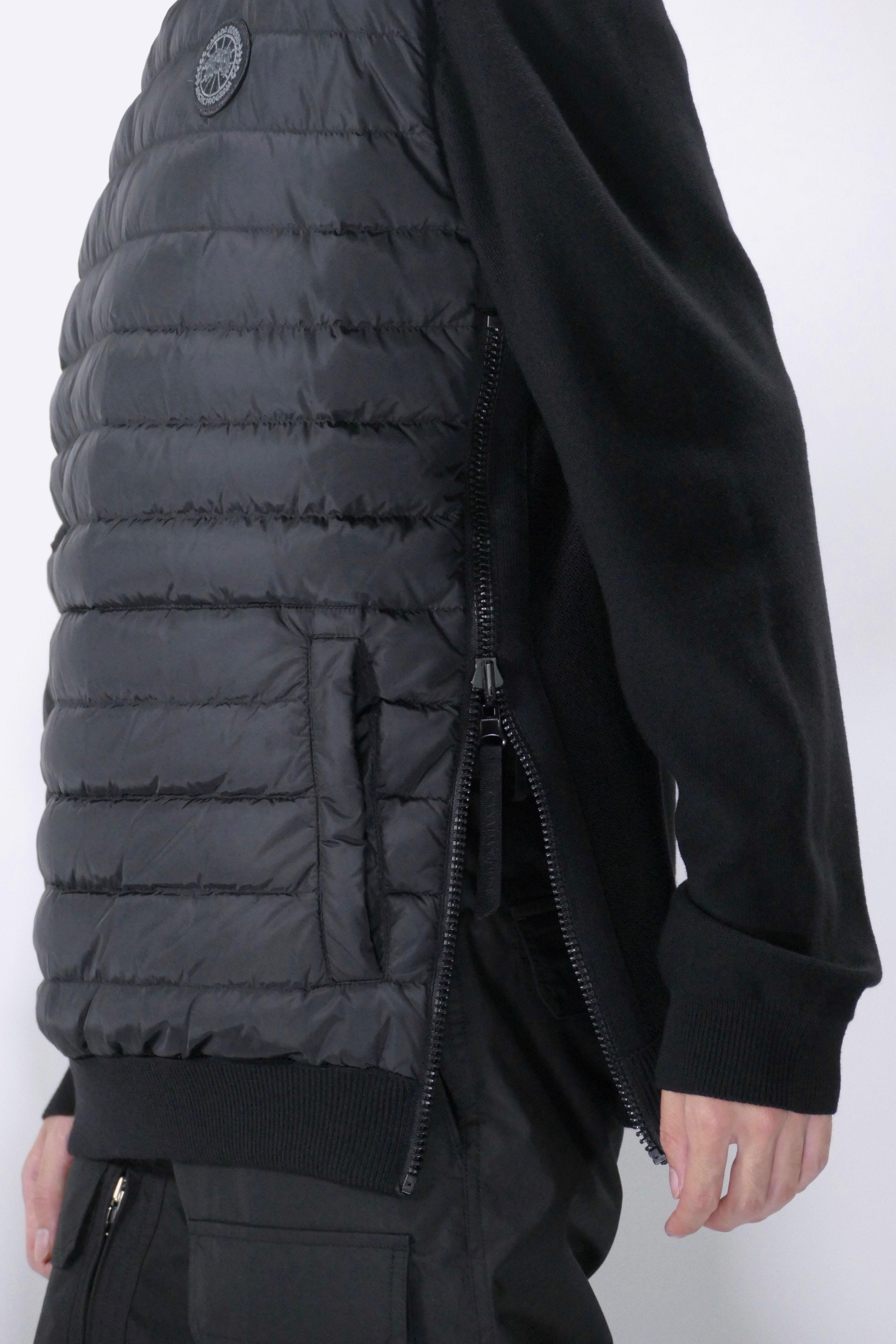Canada Goose Mens Knit Hybridge Pullover Reversible Black - Image 5