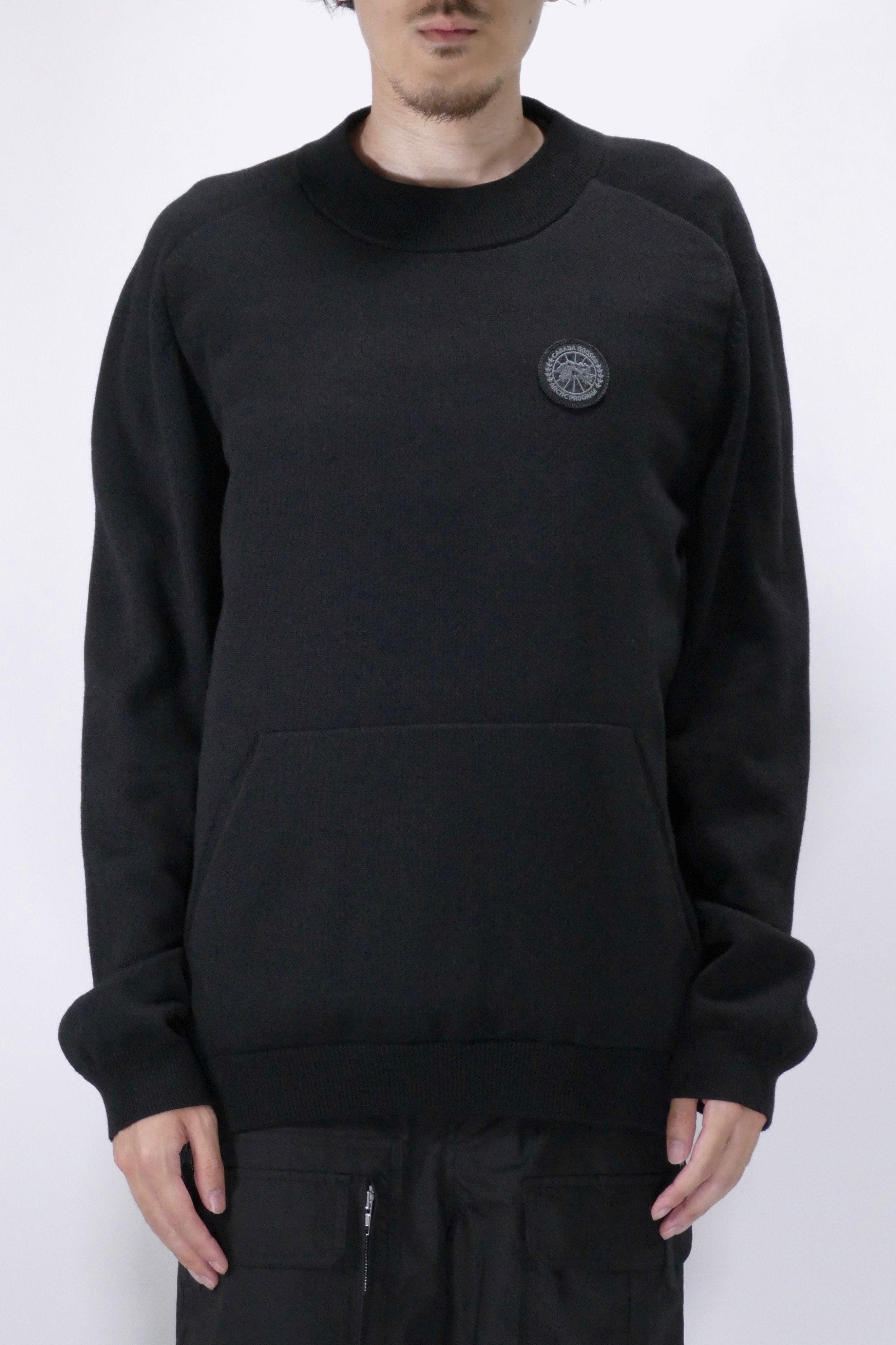 Canada Goose Mens Knit Hybridge Pullover Reversible Black - Image 7