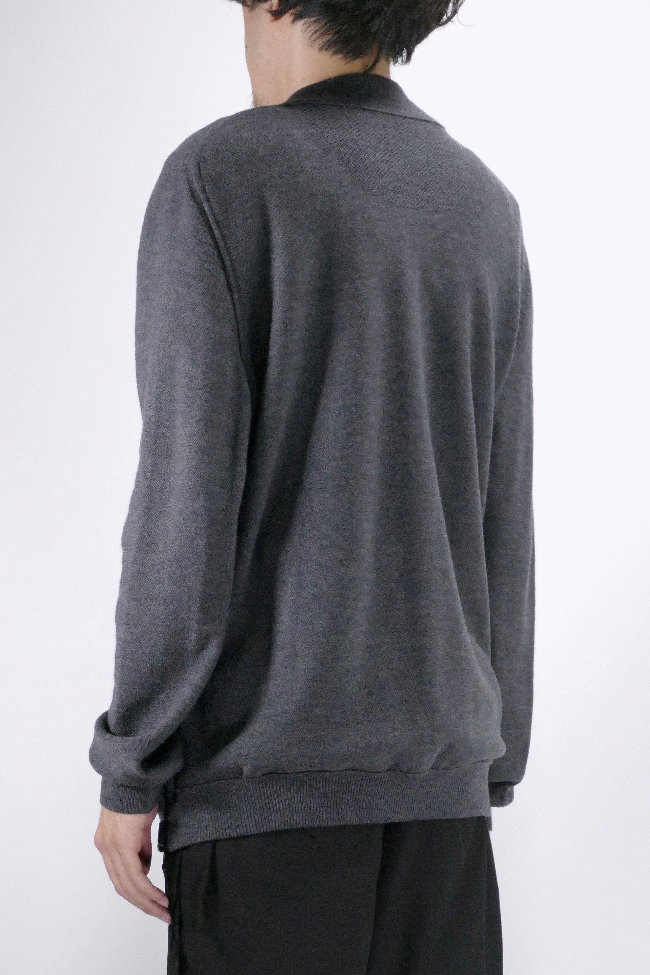 Canada Goose Mens Knit Hybridge Pullover Reversible Iron Grey - Image 9