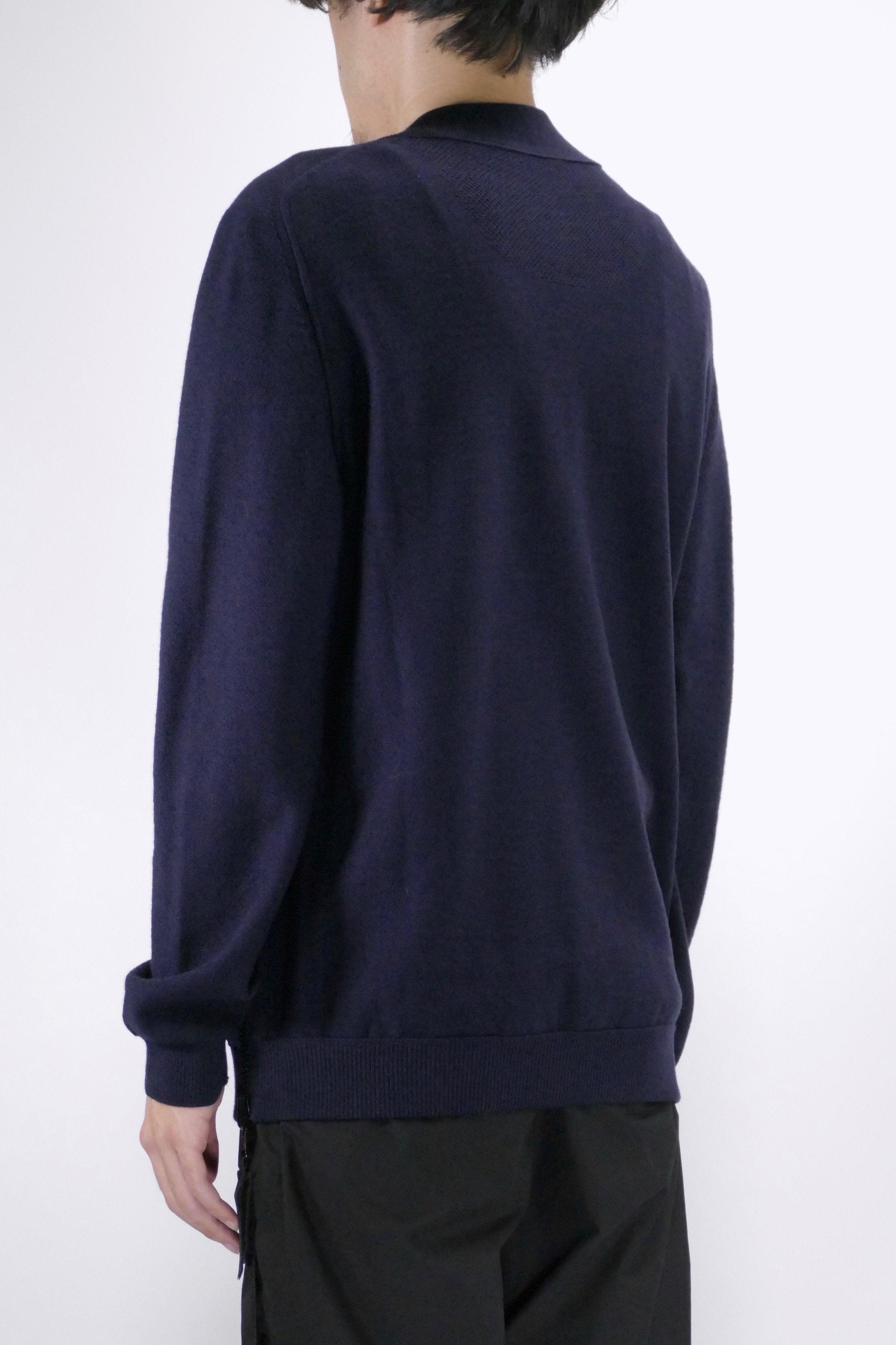 Canada Goose Mens Knit Hybridge Pullover Reversible Navy - Image 5