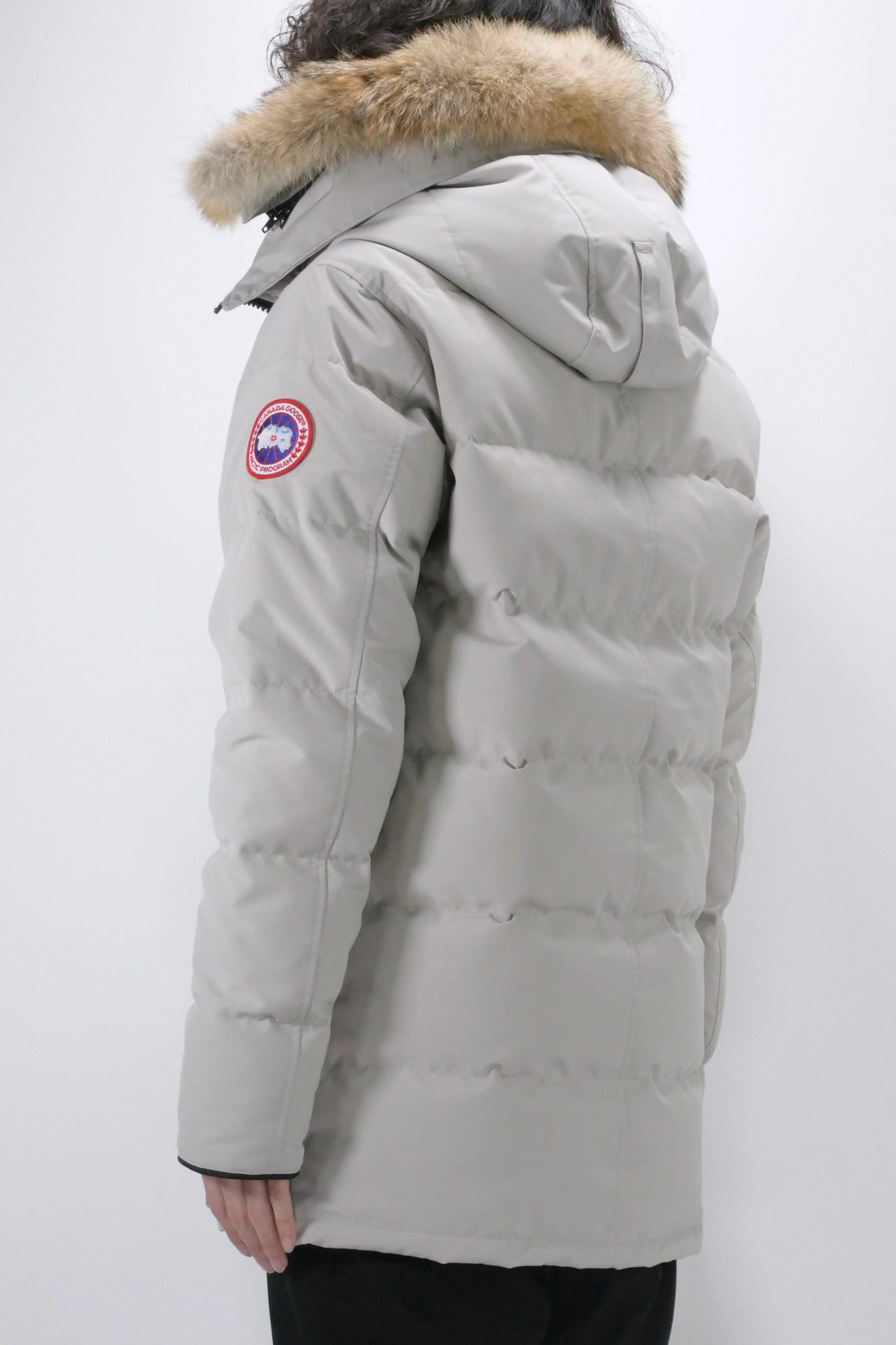 Canada Goose Mens Down *Parka Carson - Limestone - Image 4