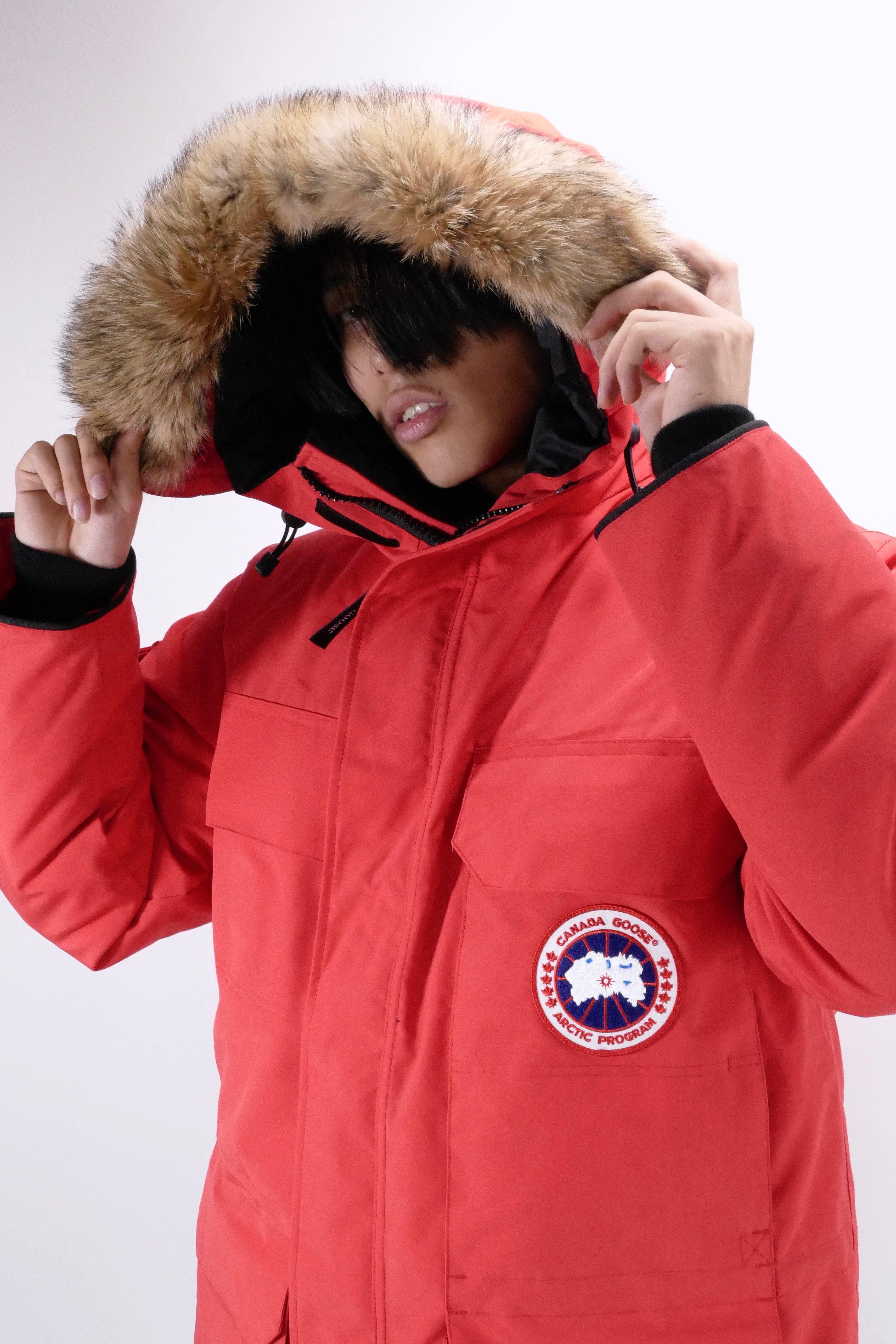 Canada Goose Mens Down *Parka Expedition - Red - Image 6