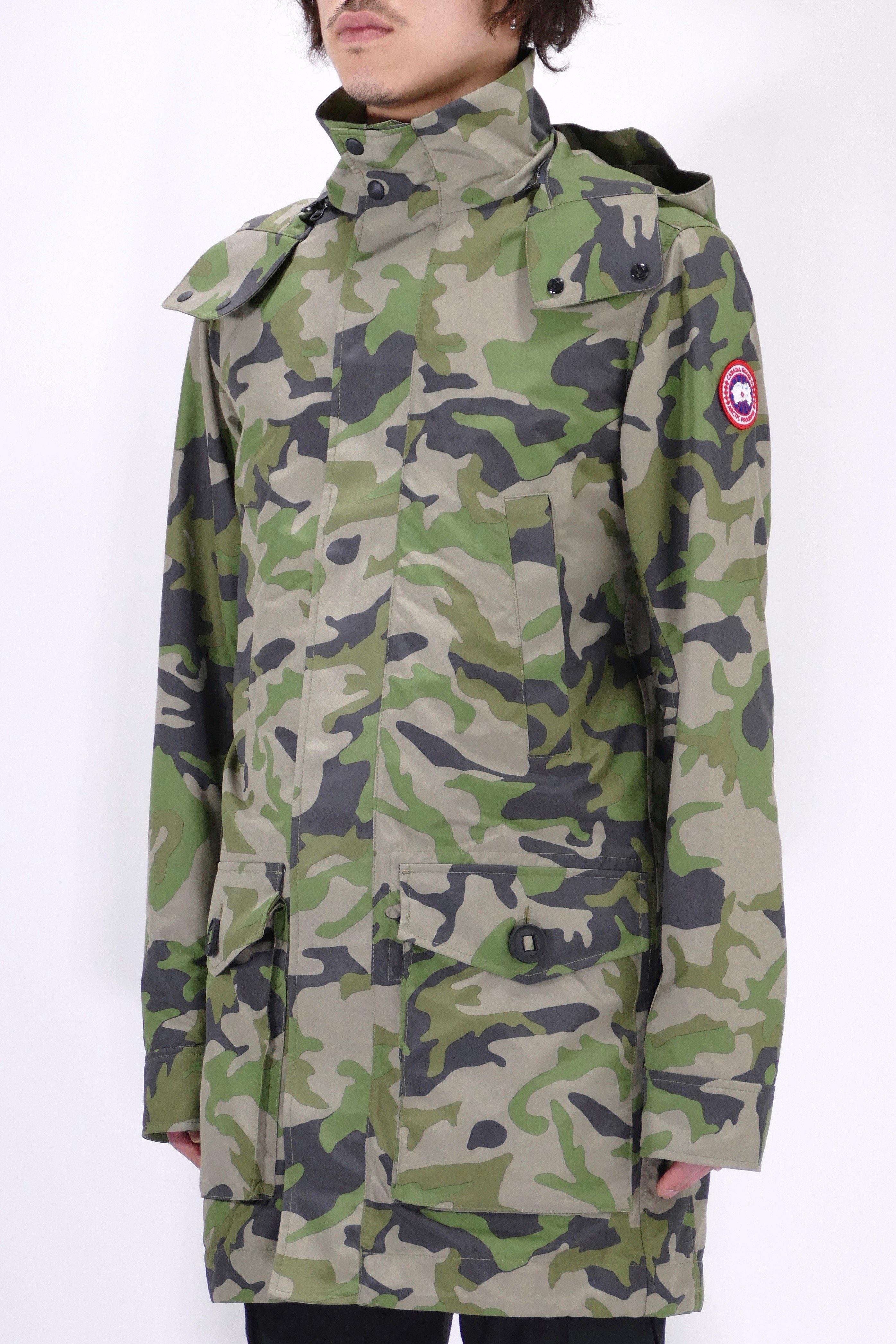 Canada Goose Mens Wind Jacket Crew Trench - Camo - Image 3
