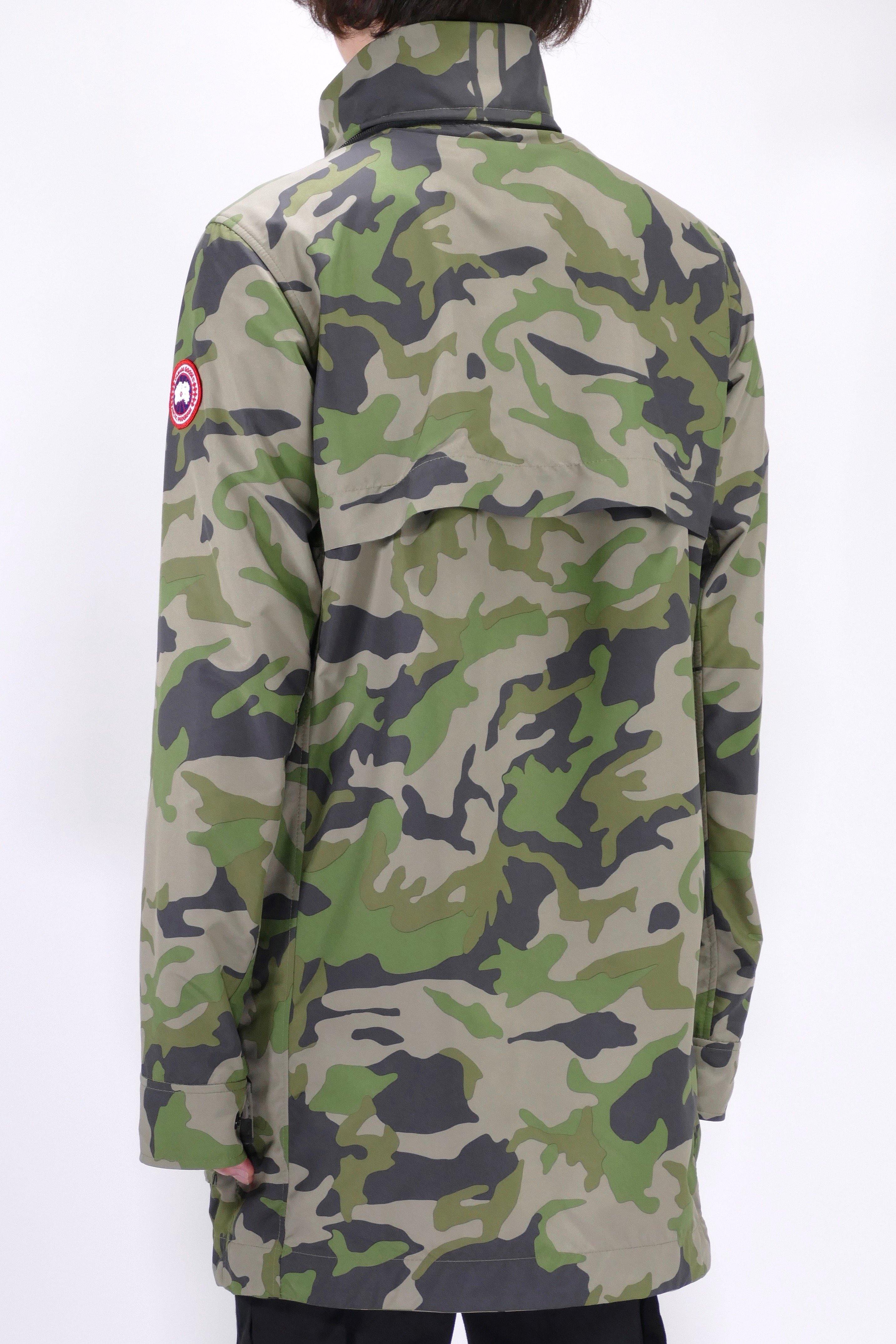 Canada Goose Mens Wind Jacket Crew Trench - Camo - Image 6