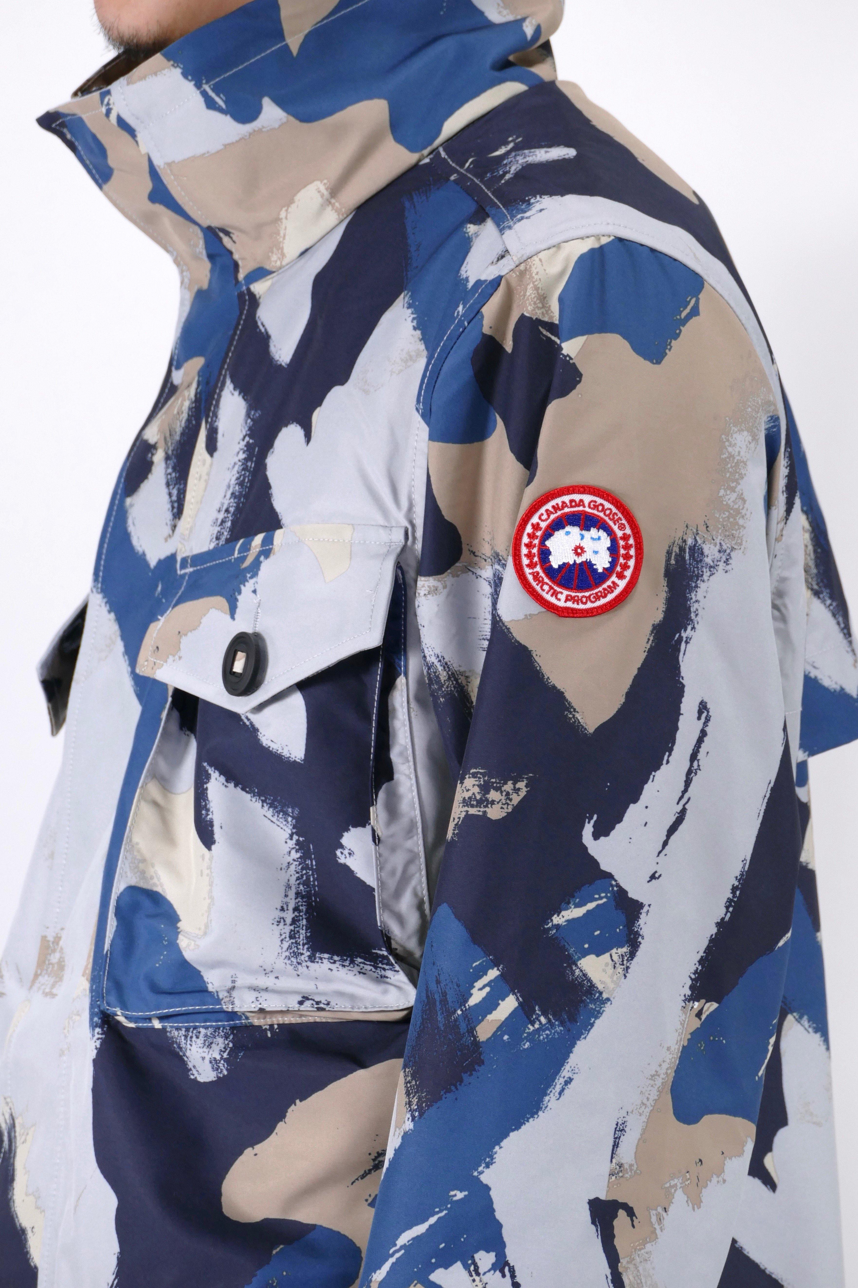 Canada Goose Mens Wind Jacket Stanhope - Camo Print - Image 5