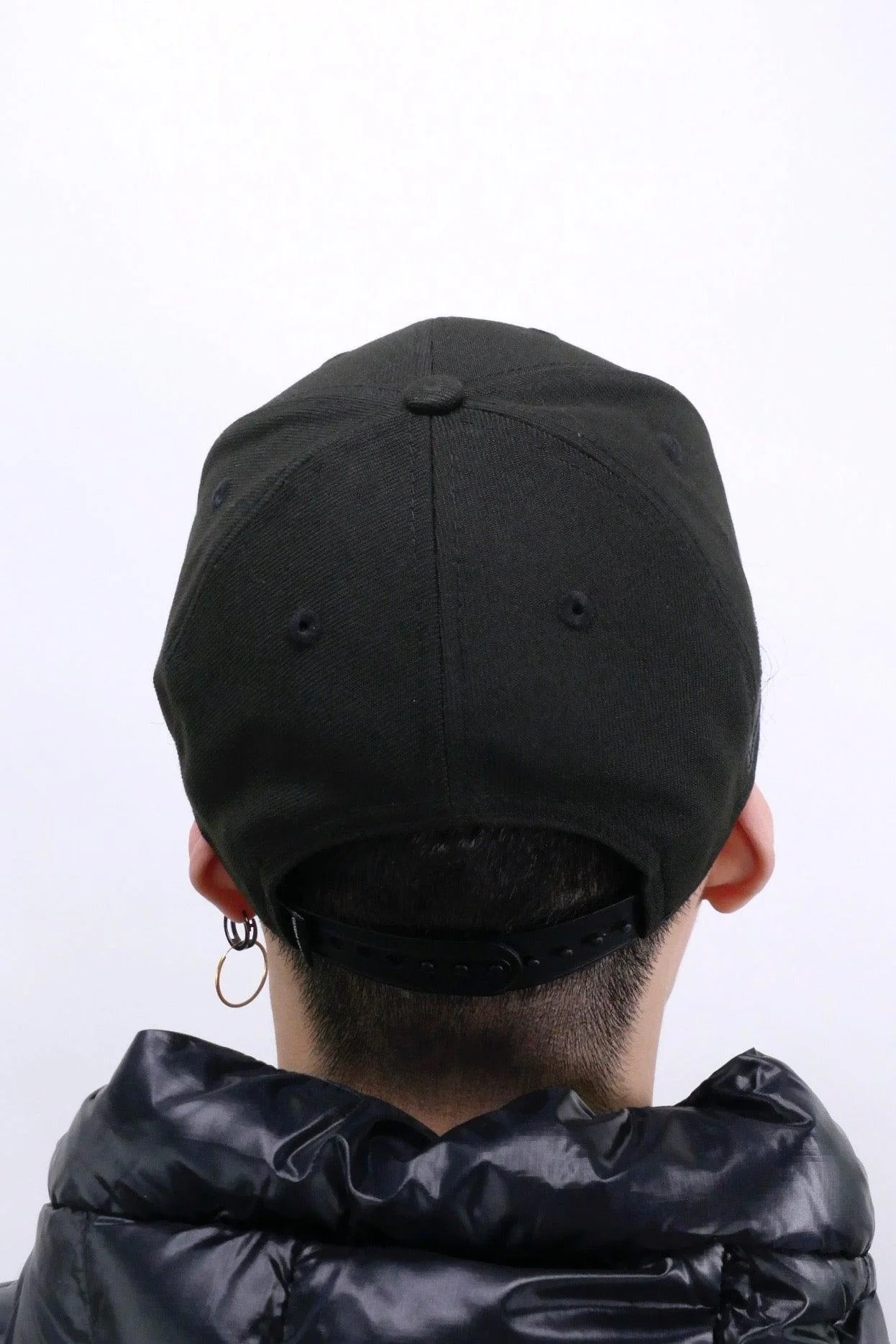 Canada Goose Mens Winter Hat Arctic Snapback Cap - Black - Image 3