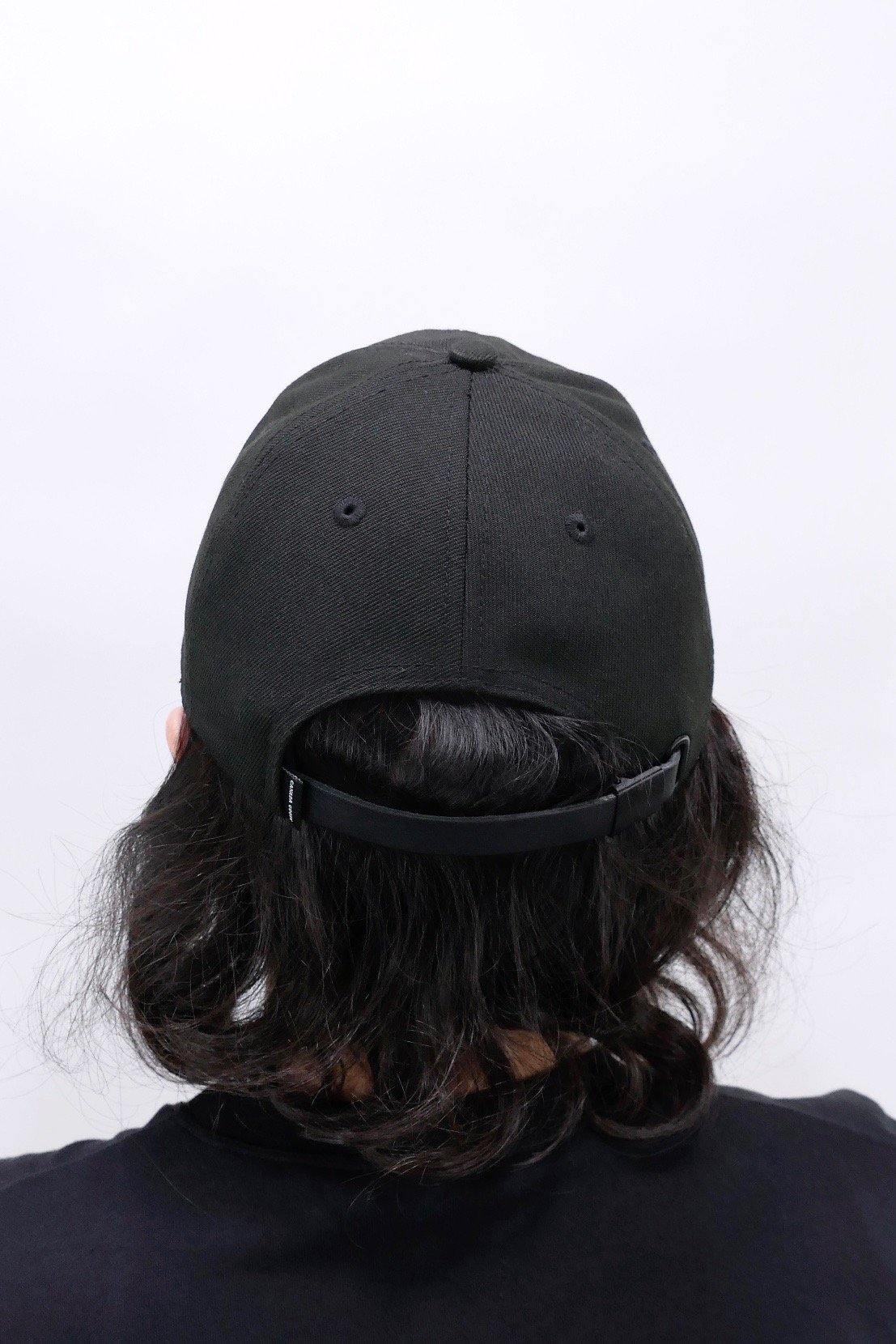 Canada Goose Mens Winter Hat Wordmark Adjustable Cap - Black - Image 3