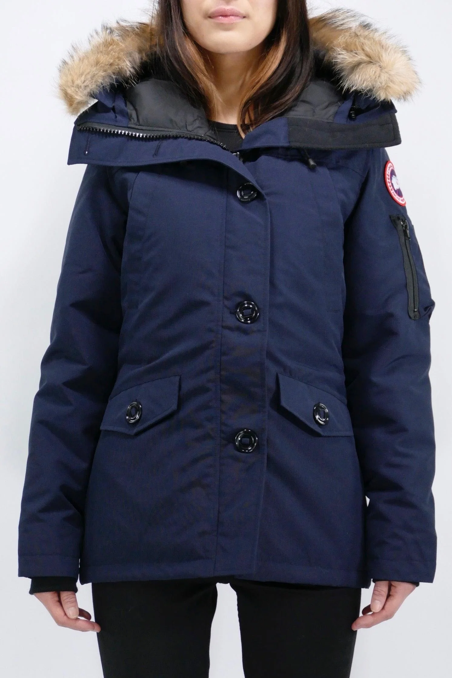 Canada Goose Womens Down *Parka Montebello  - Atlantic Navy