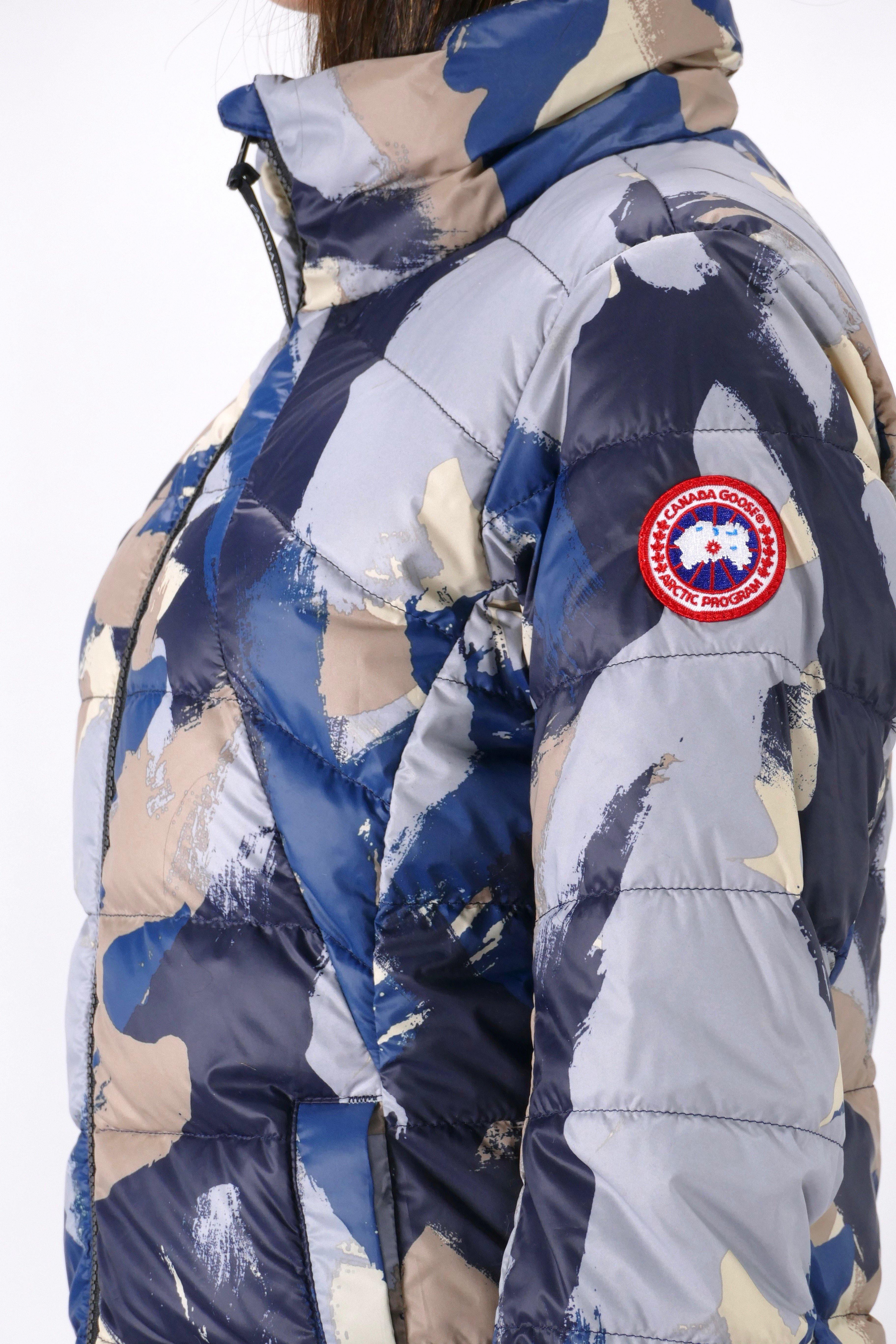 Canada Goose Womens Jacket Abbot Print - Free Form Camo - Image 5