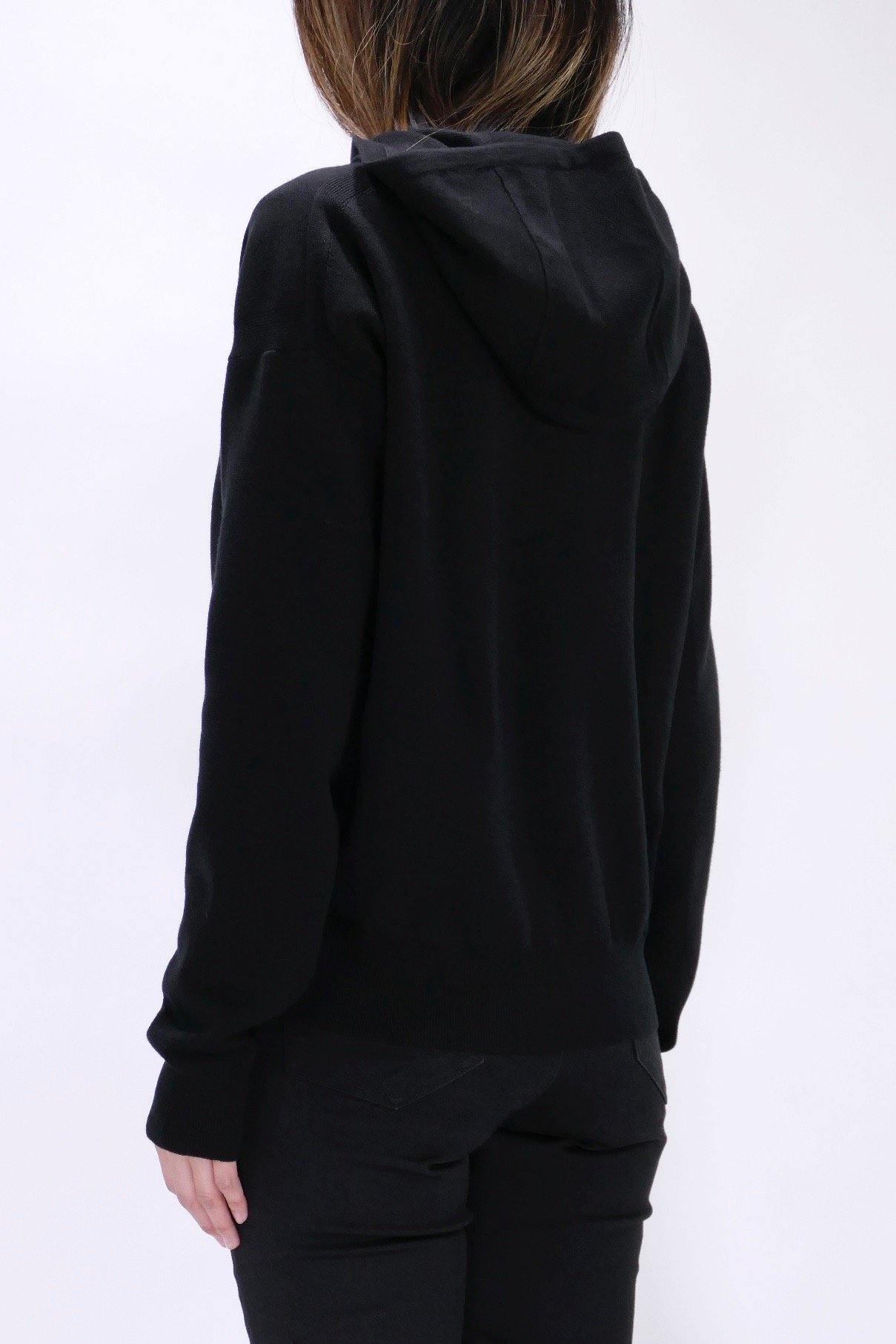 Canada Goose Womens Knit Hoody Belleville  - Black - Image 4