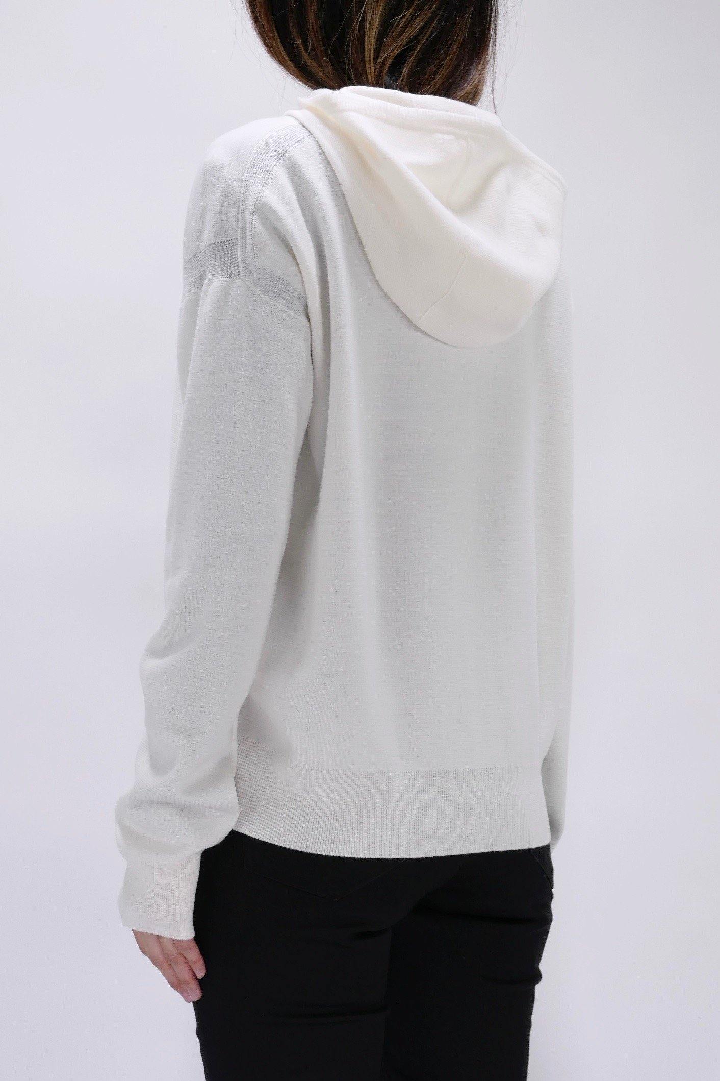 Canada Goose Womens Knit Hoody Belleville  - Cotton Grass - Image 4