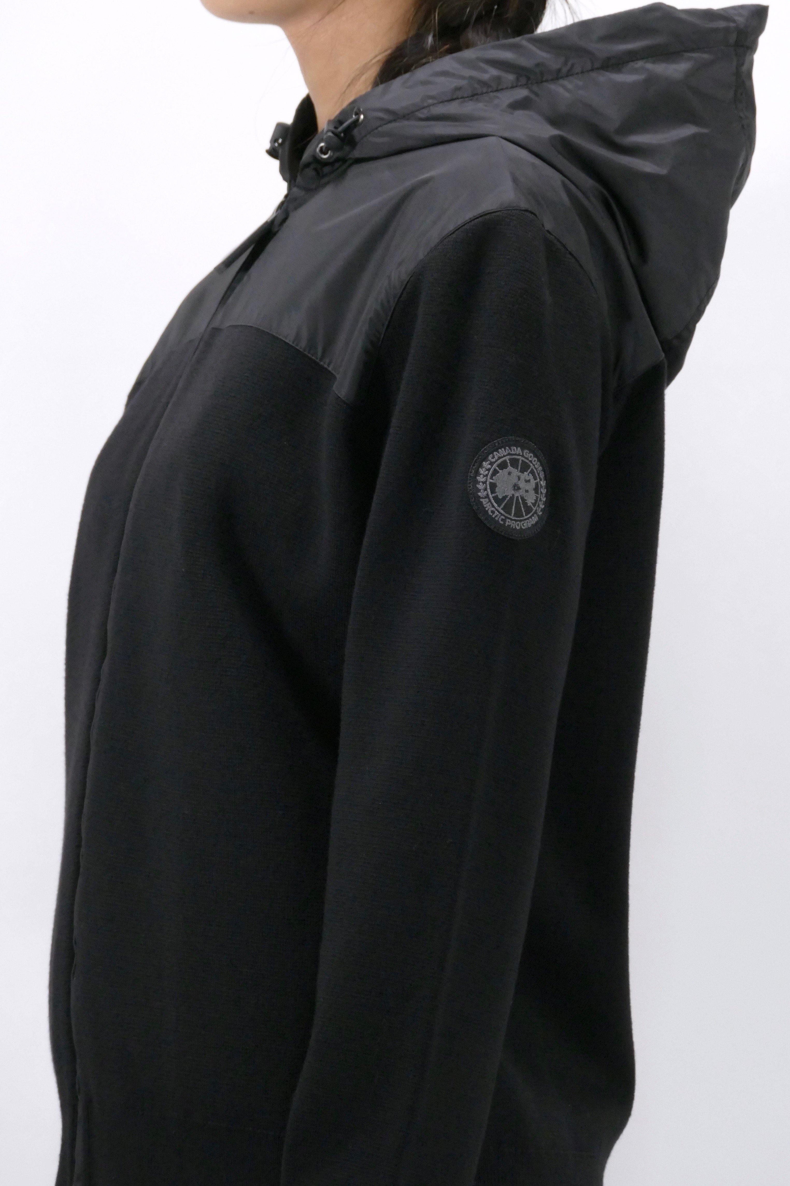 Canada Goose Womens Knit Windbridge Hoody Black Label - Black - Image 5