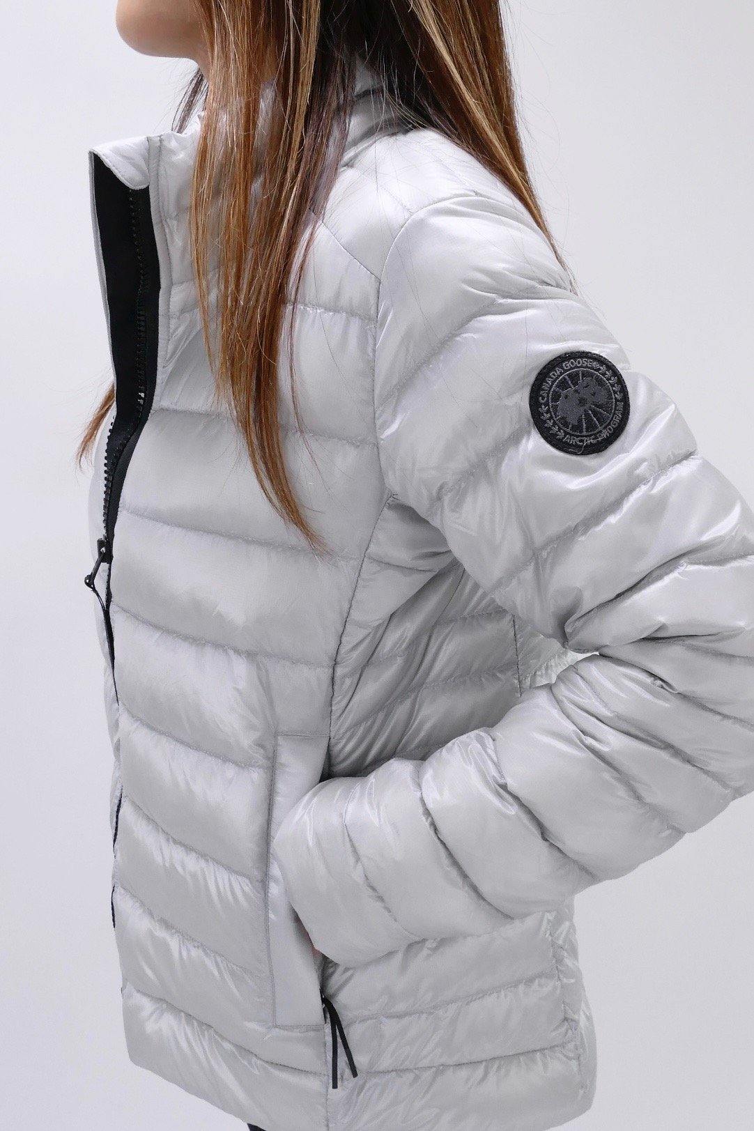 Canada Goose Womens Lite Jacket Cypress Black Label - Silverbirch - Image 5