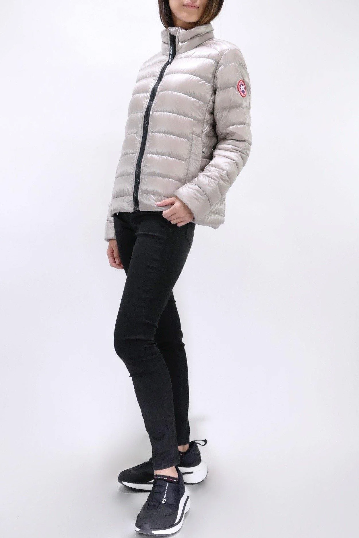 Canada Goose Womens Lite Jacket Cypress - Limestone - Image 2