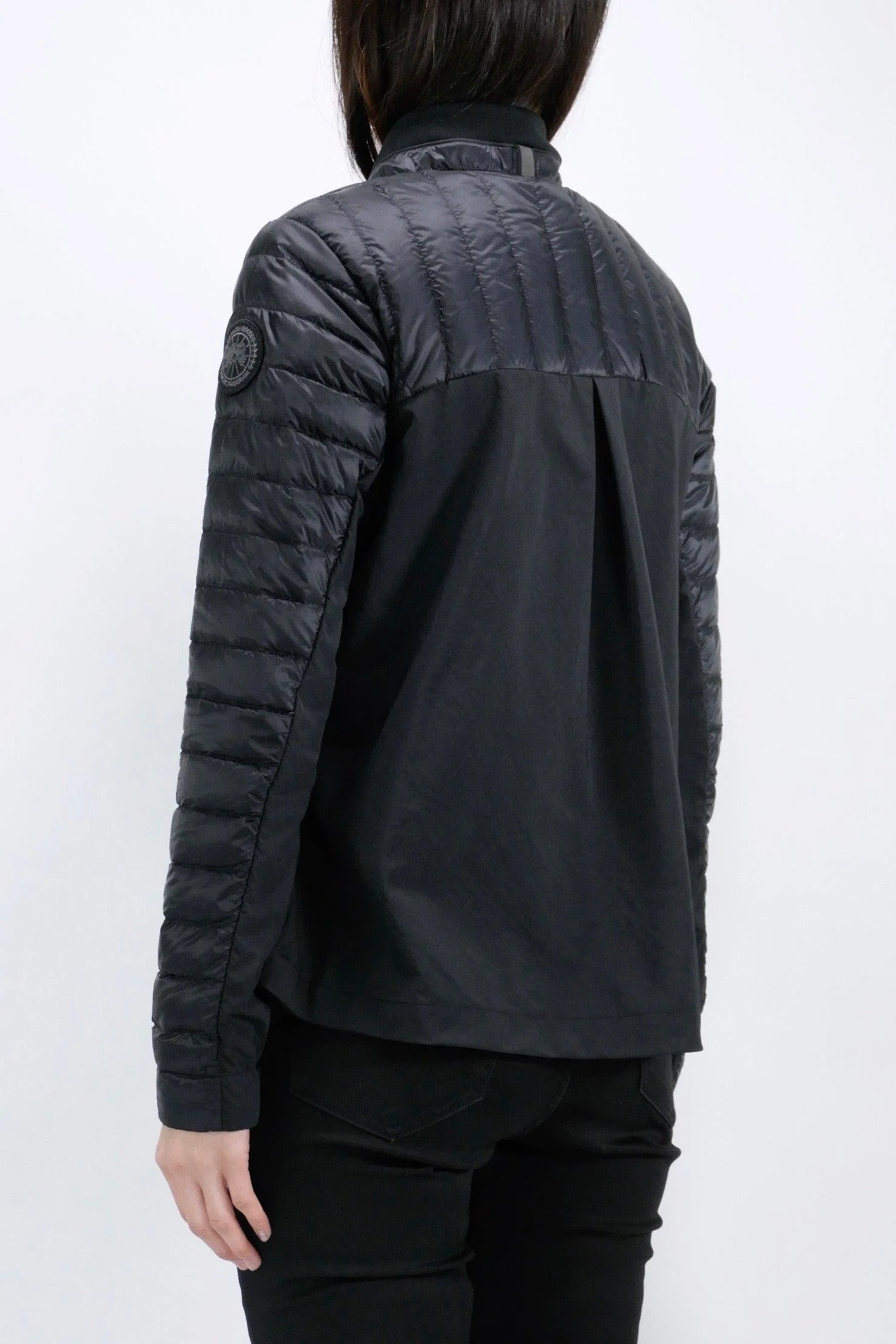 Canada Goose Womens Lite Jacket Roncy Black Label - Black - Image 4