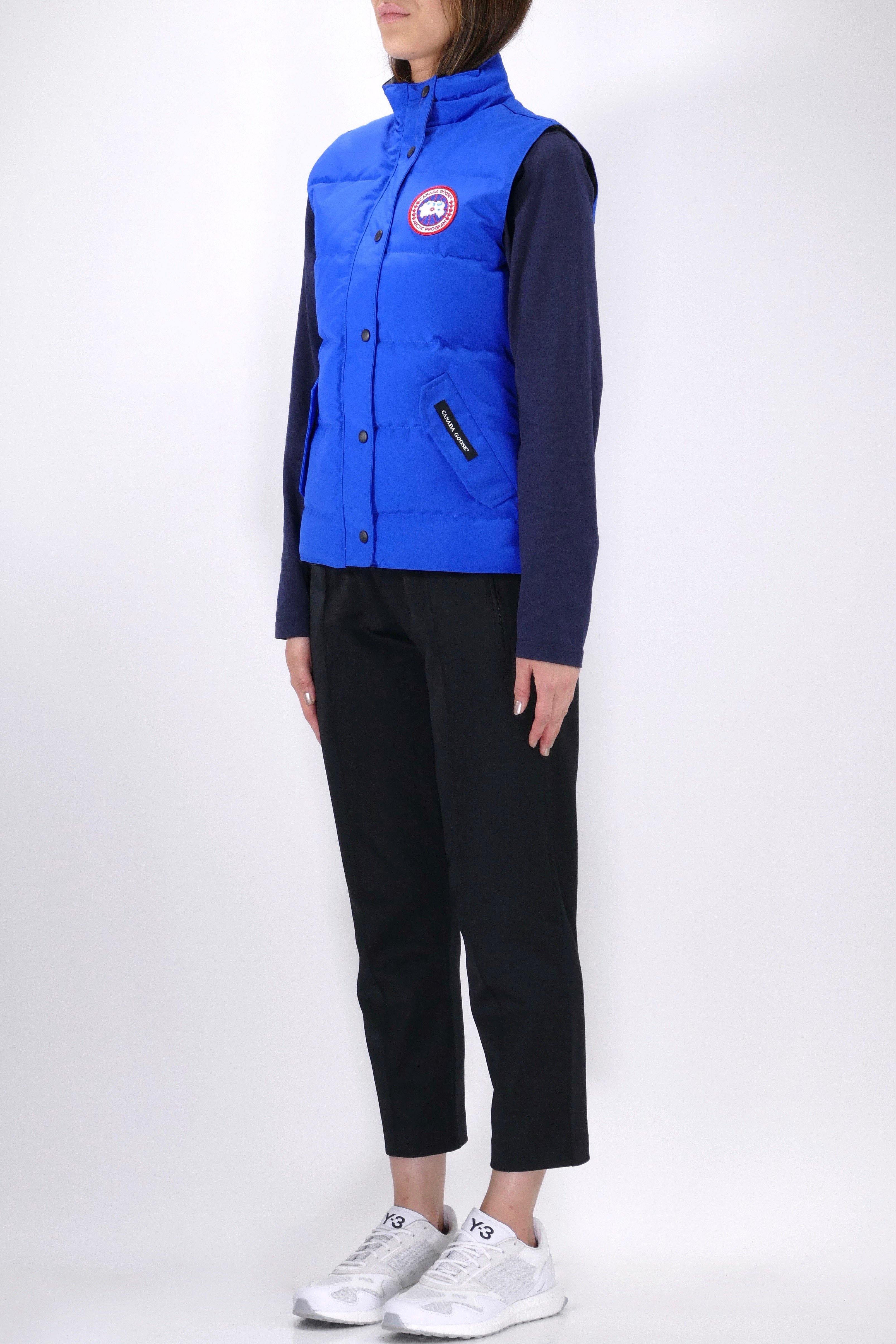 Canada Goose Womens Lite Vest Freestyle Heritage - Royal Blue