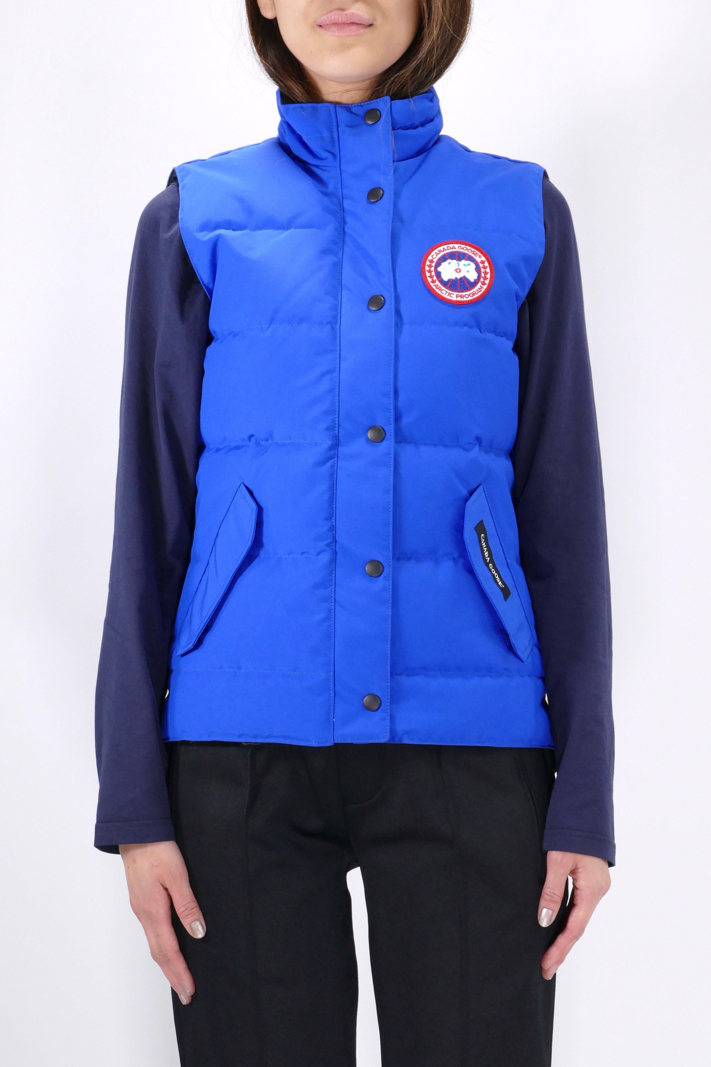 Canada Goose Womens Lite Vest Freestyle Heritage - Royal Blue - Image 2