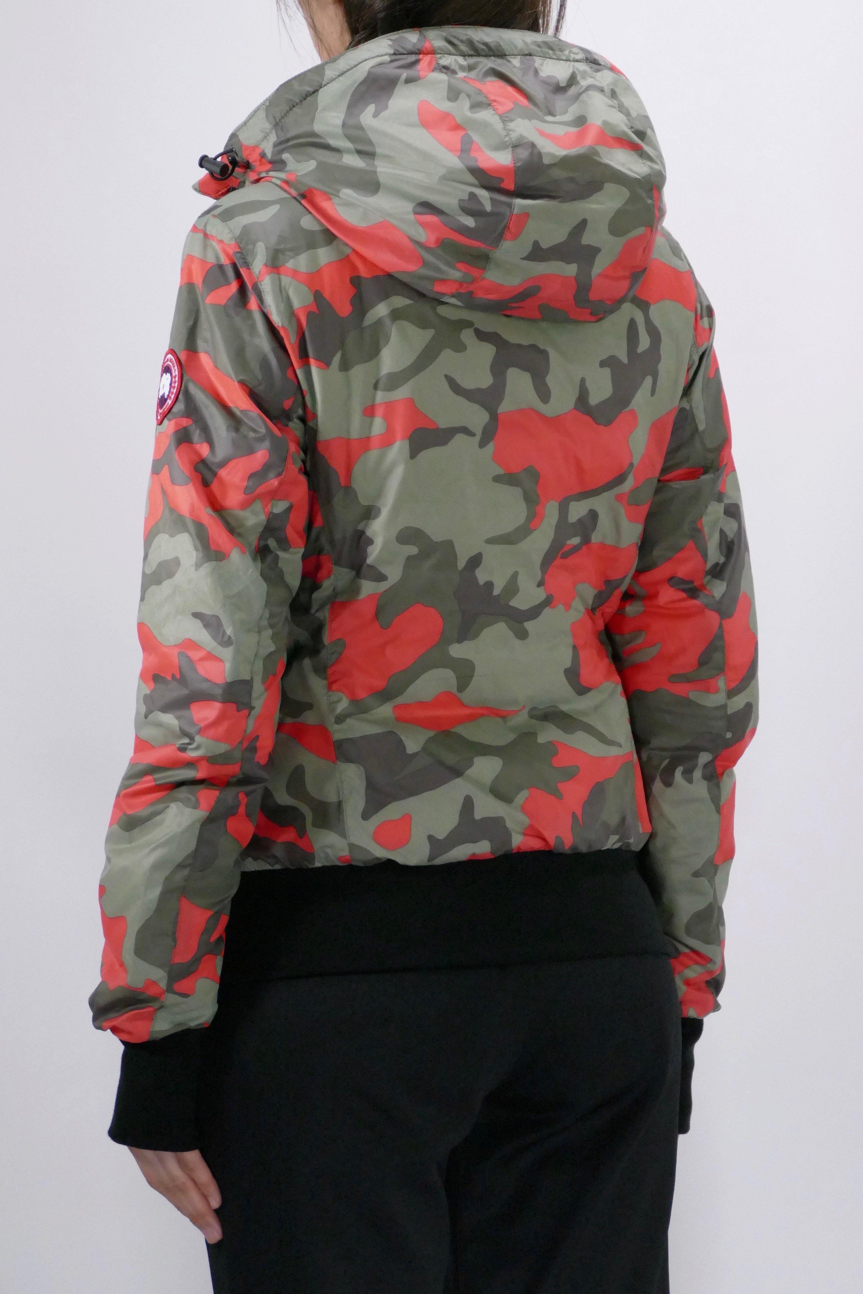Canada Goose Womens Lite Jacket Hybridge Hoody Dore - Fire Bud Camo - Image 4