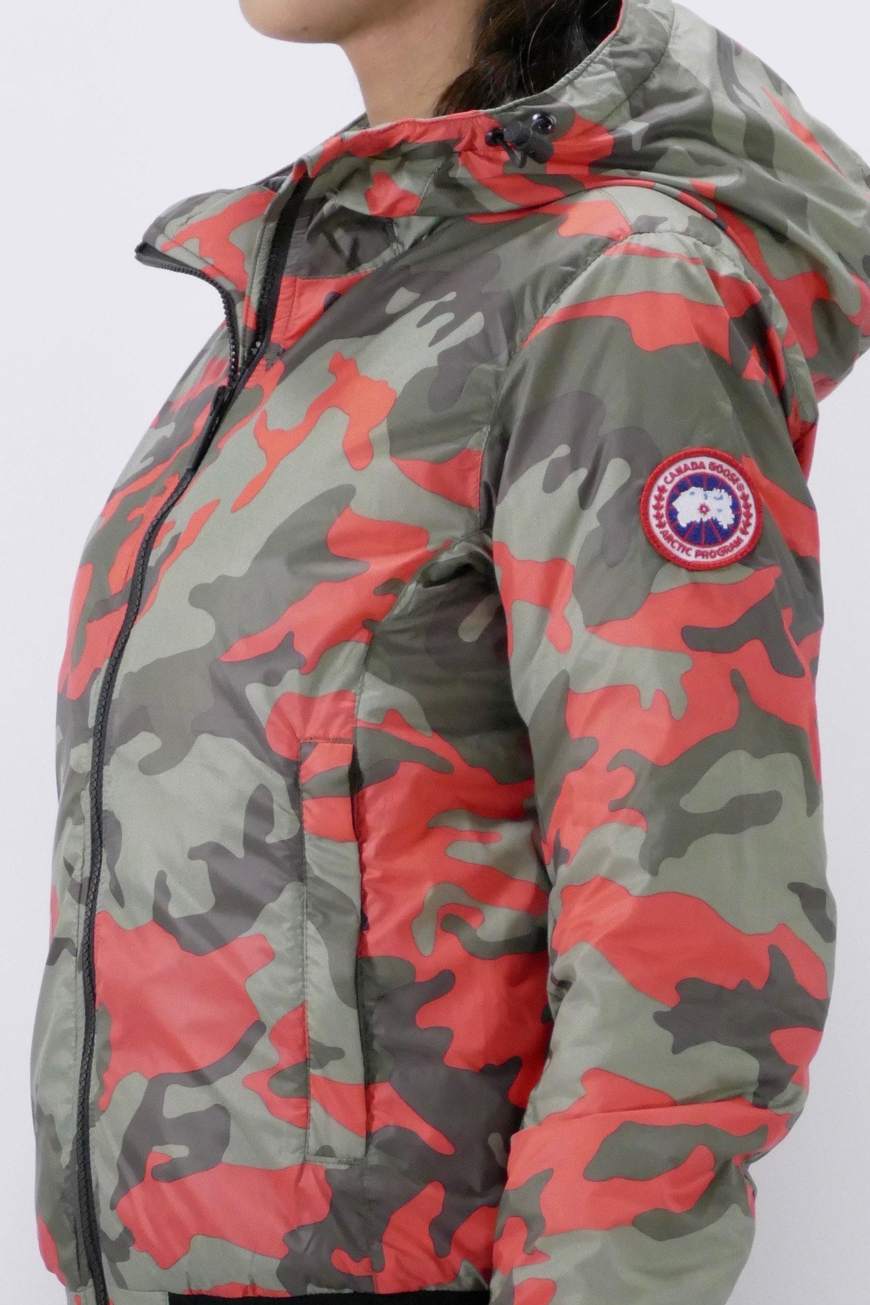 Canada Goose Womens Lite Jacket Hybridge Hoody Dore - Fire Bud Camo - Image 5