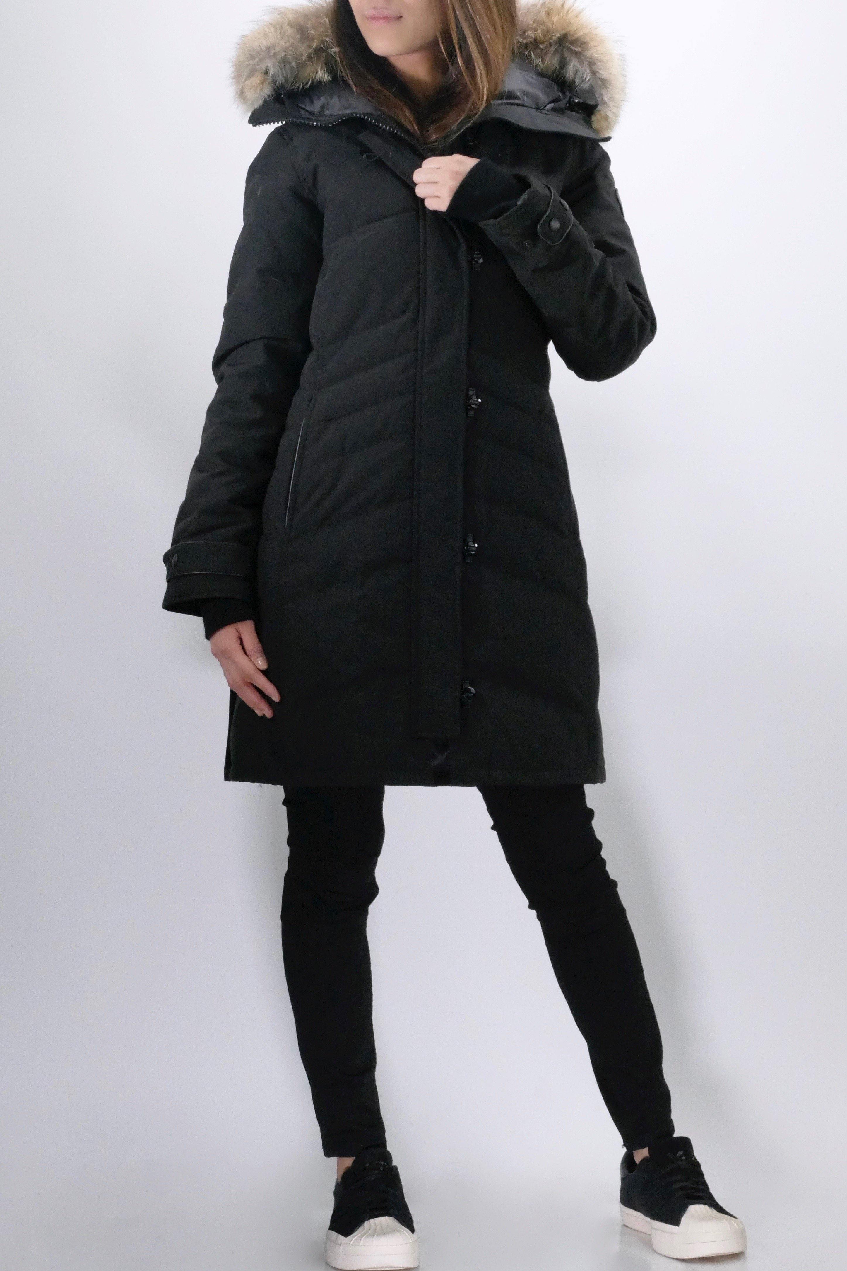 Canada Goose Womens *Parka Lorette Black Label - Black - Image 4