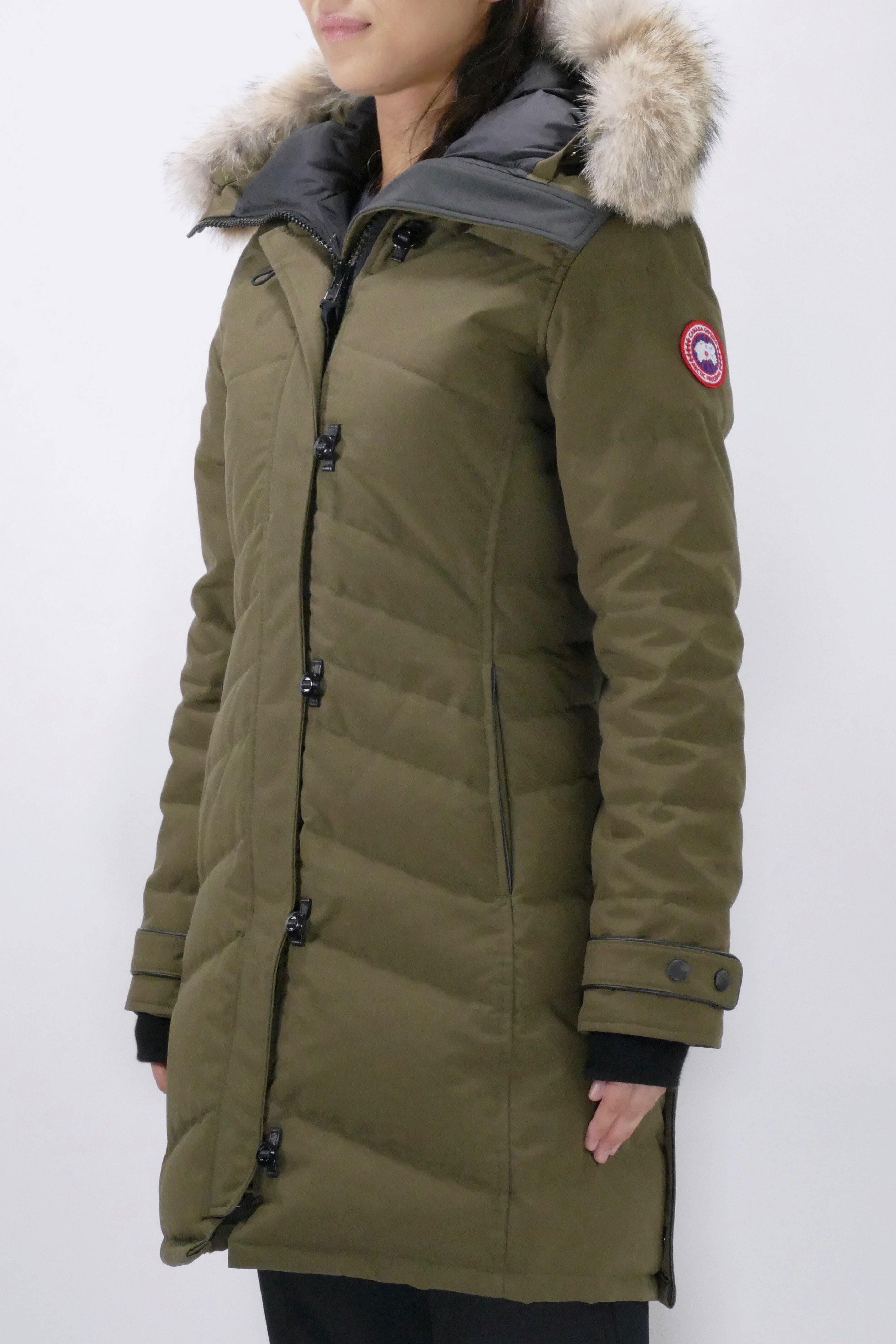 Canada Goose Womens Down *Parka Lorette  - Military Green - Image 2
