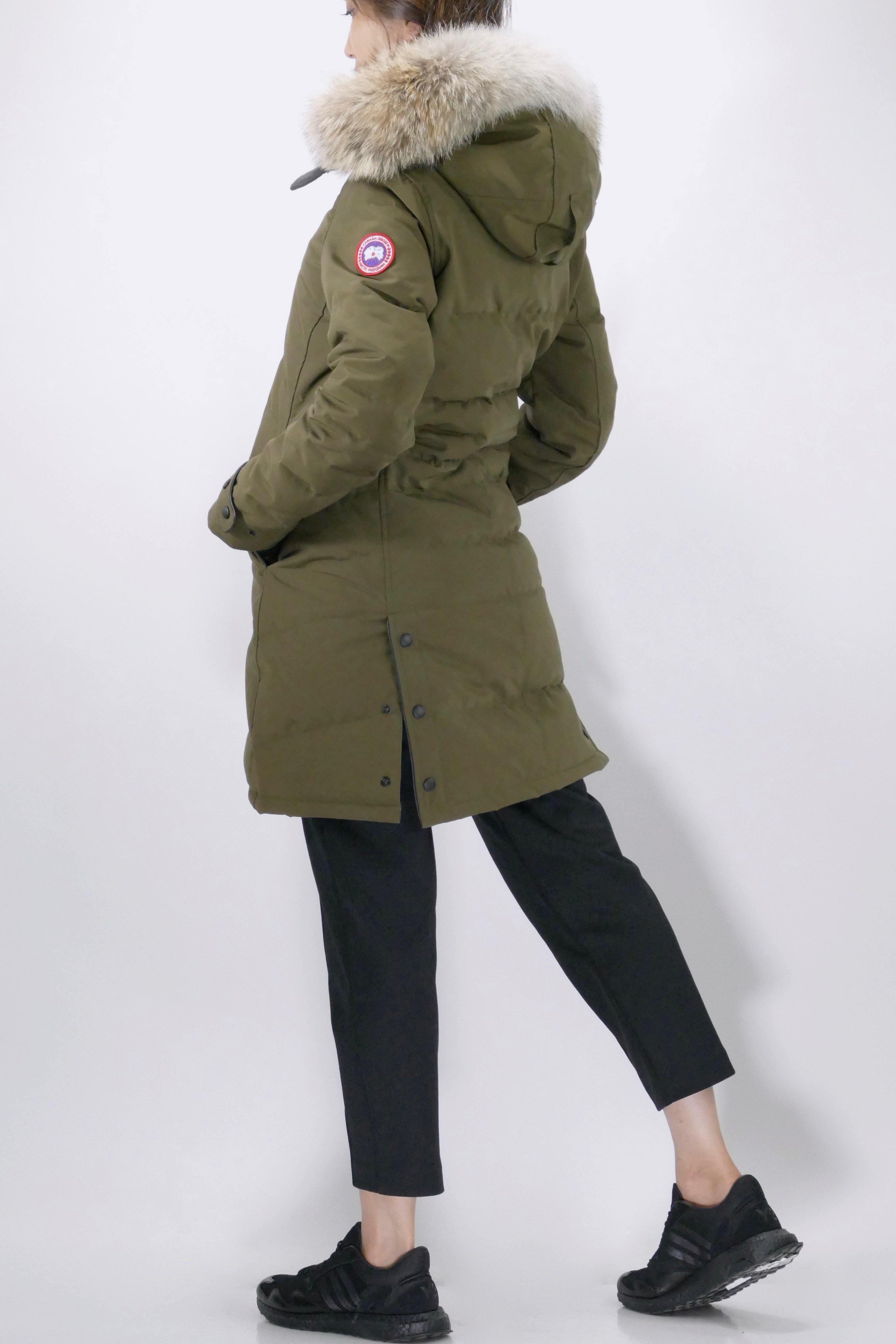 Canada Goose Womens Down *Parka Lorette  - Military Green - Image 5