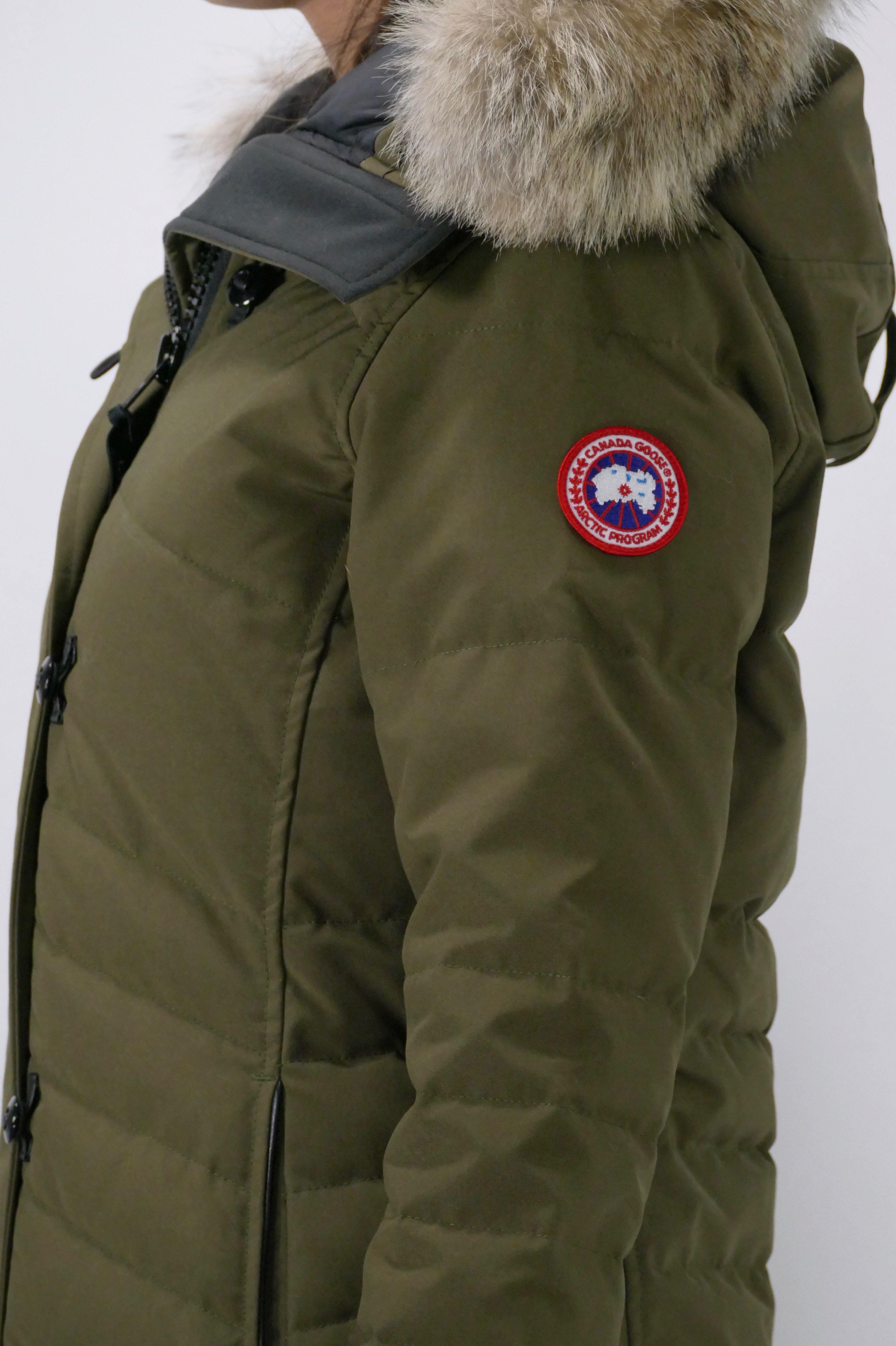 Canada Goose Womens Down *Parka Lorette  - Military Green - Image 6
