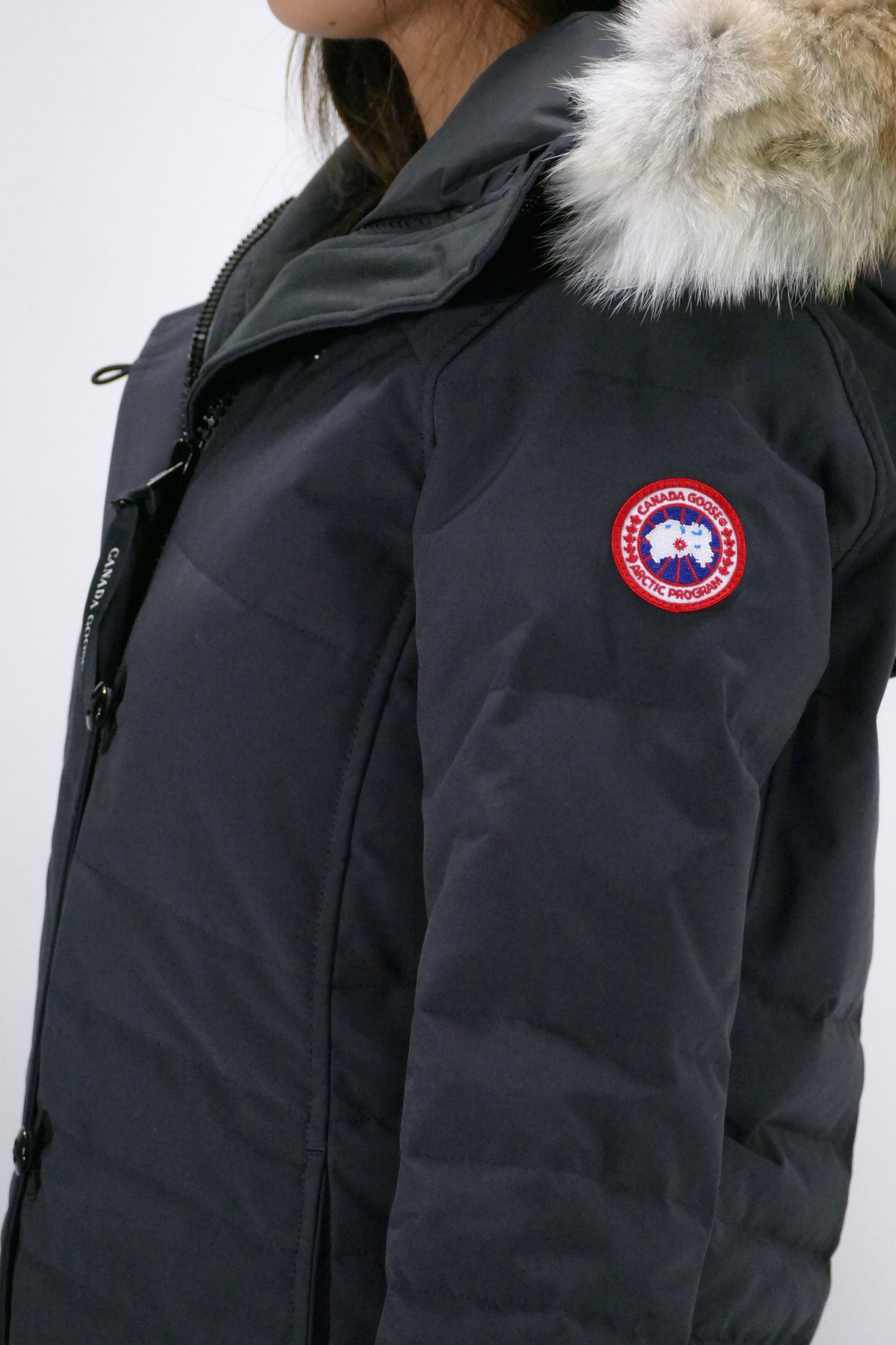 Canada Goose Womens Down *Parka Lorette  - Navy - Image 5