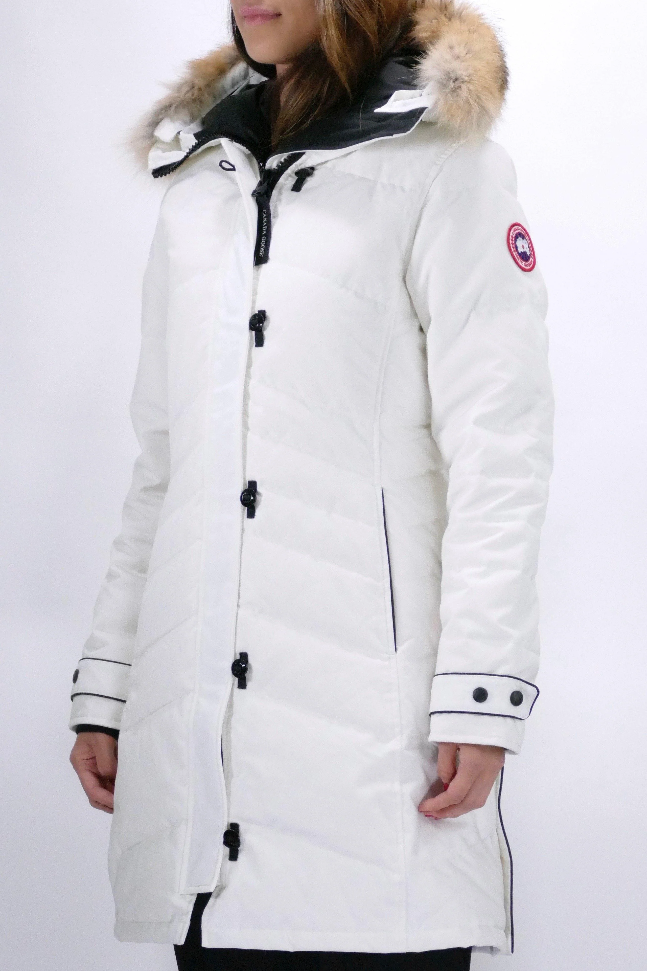 Canada Goose Womens Down *Parka Lorette  - North Star White - Image 2