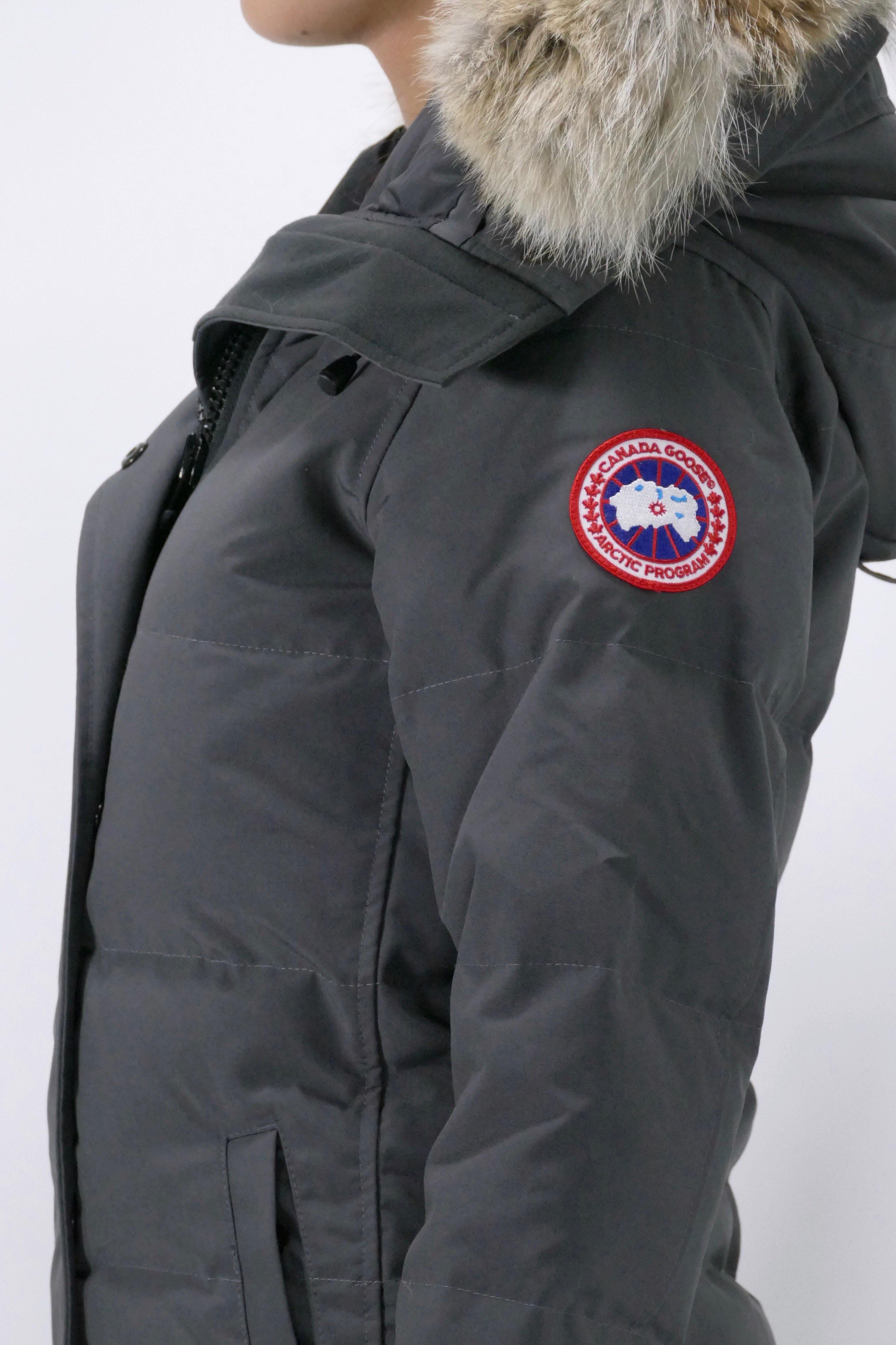 Canada Goose Womens Down *Parka Shelburne  - Graphite - Image 5