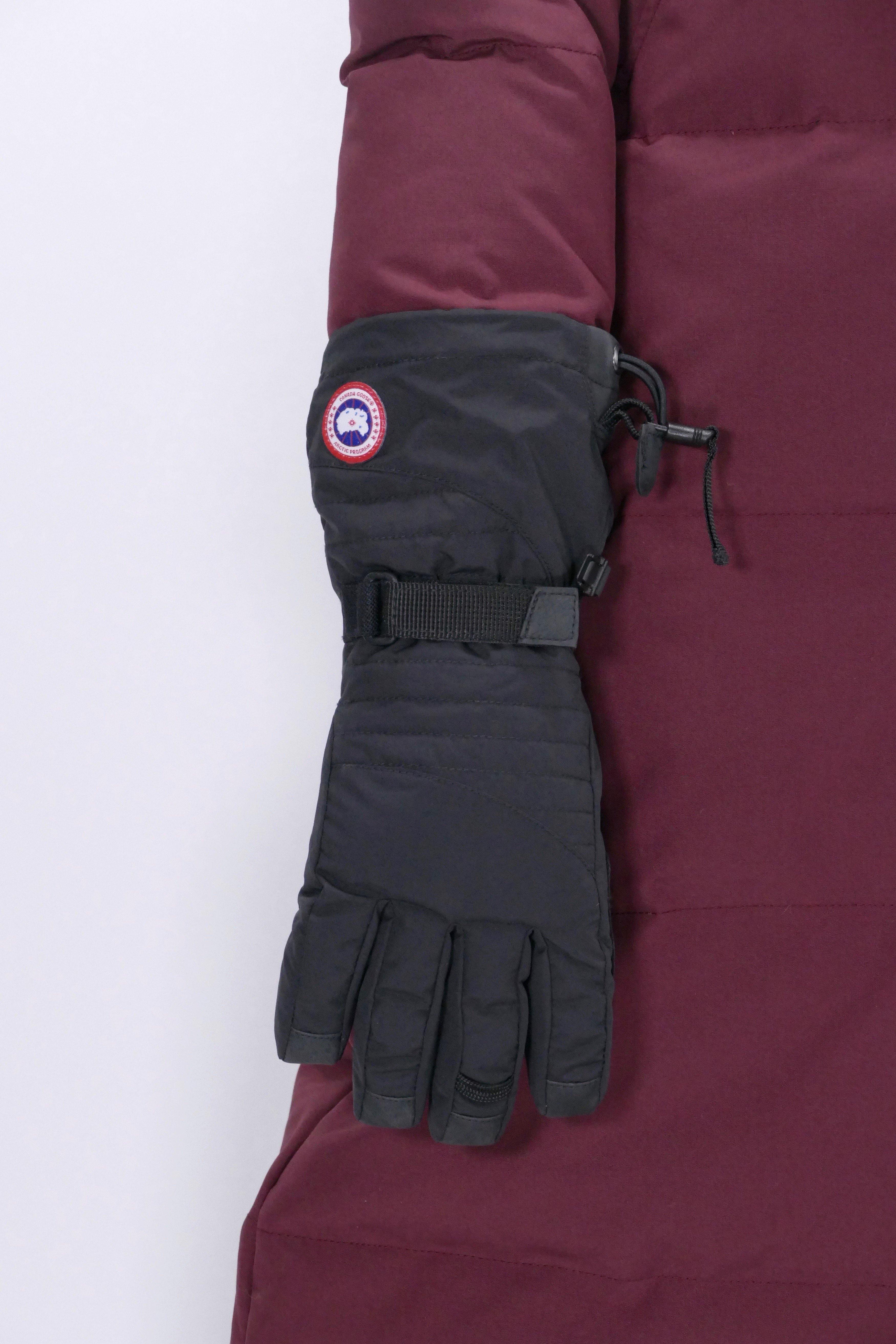 Canada Goose Womens Winter Accessories Gloves & Mitts Down Gloves  - Black - Image 3