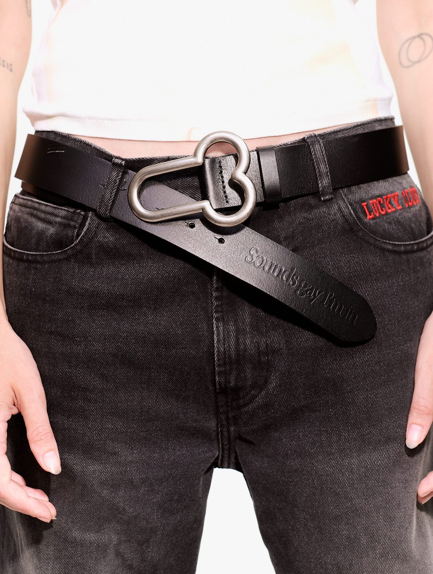 Carne Bollente Below the Belt Belt - Black - Image 2