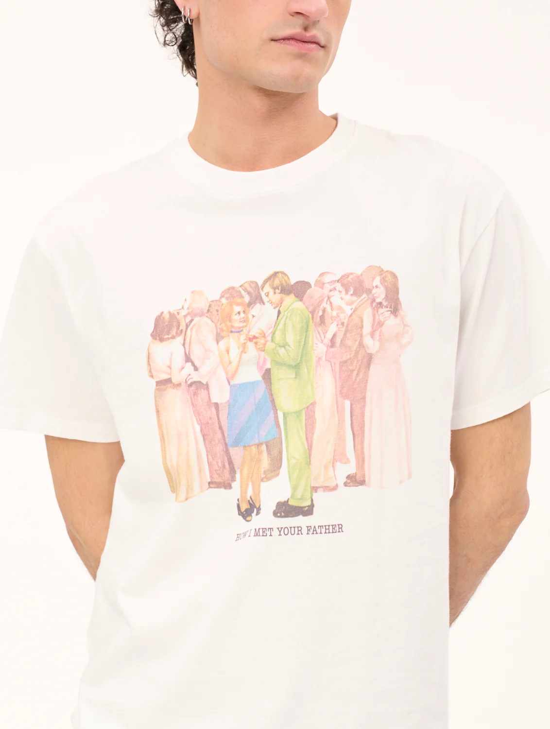 Carne Bollente Carne Meet Cute Tee - White - Image 4