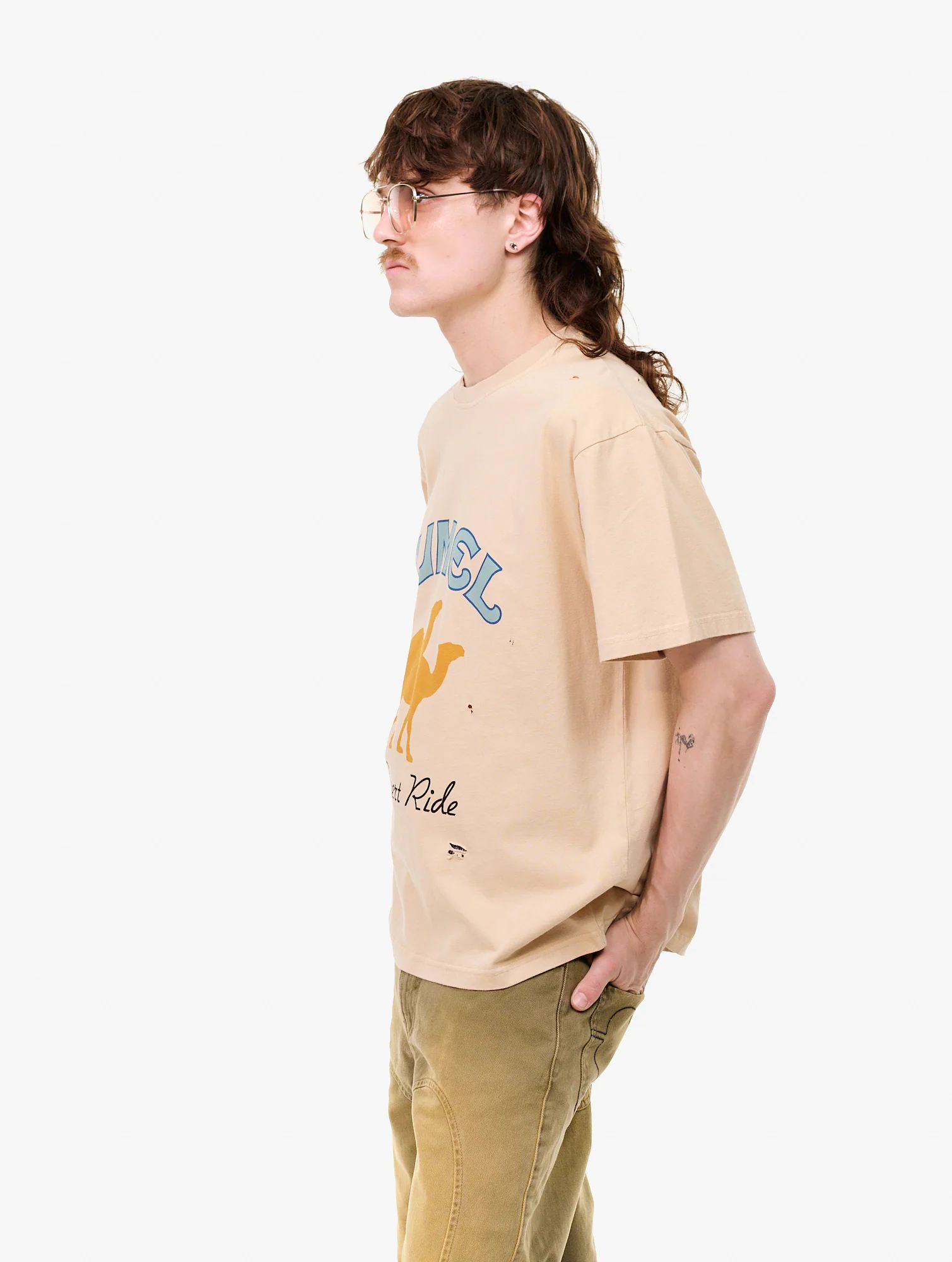 Carne Bollente Cumel Tee - Beige - Image 2