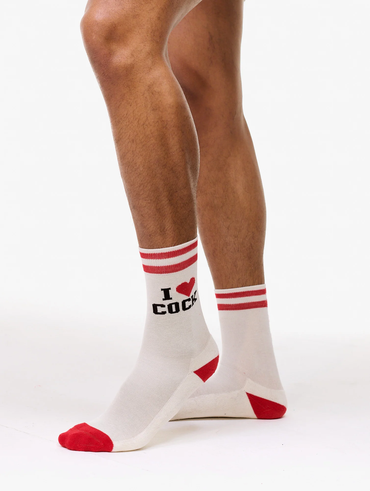 Carne Bollente Dirty Laundry Socks - Cream - Image 2