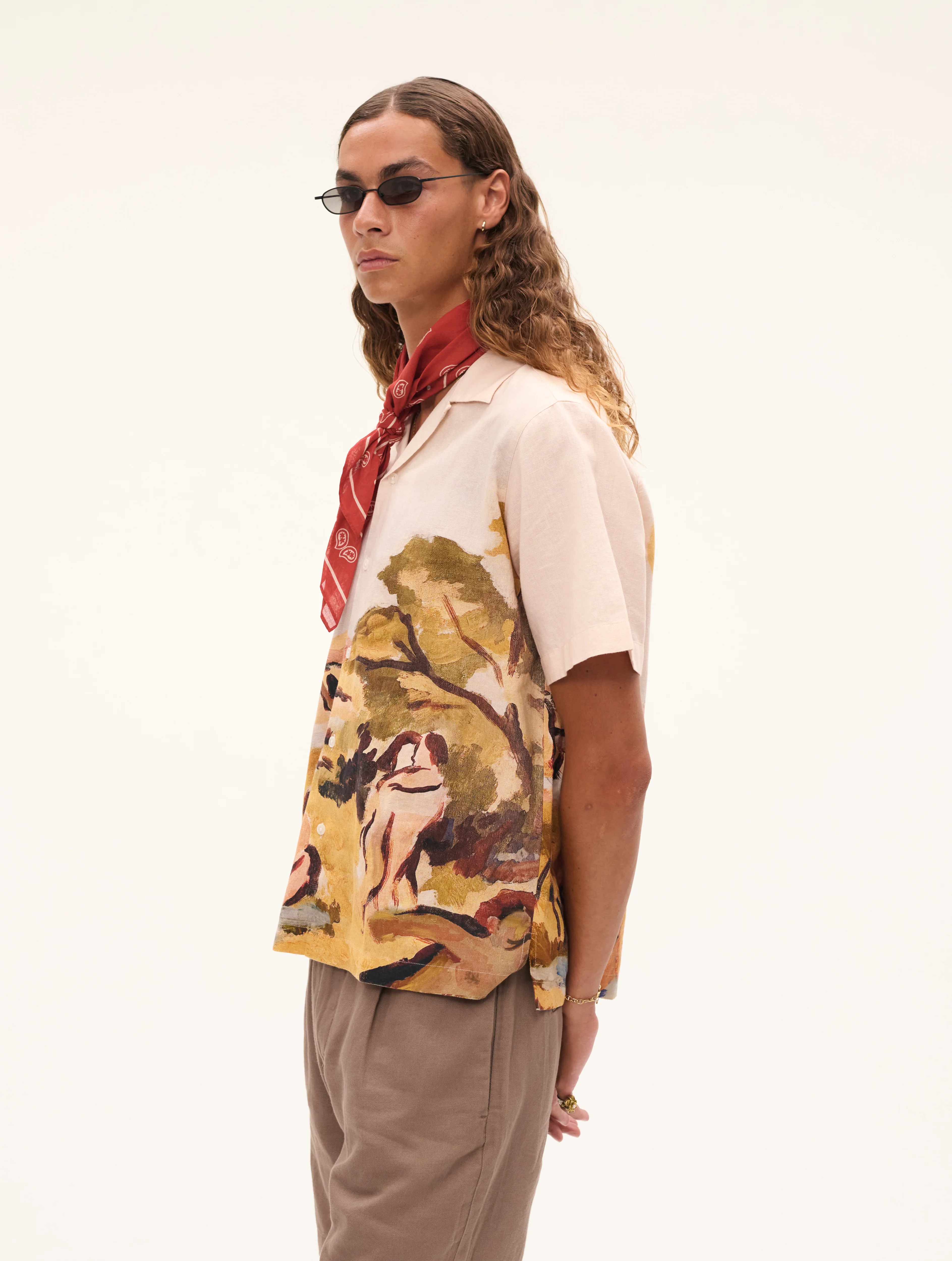 Carne Bollente Erotic Sun Set Shirt - Cream - Image 2
