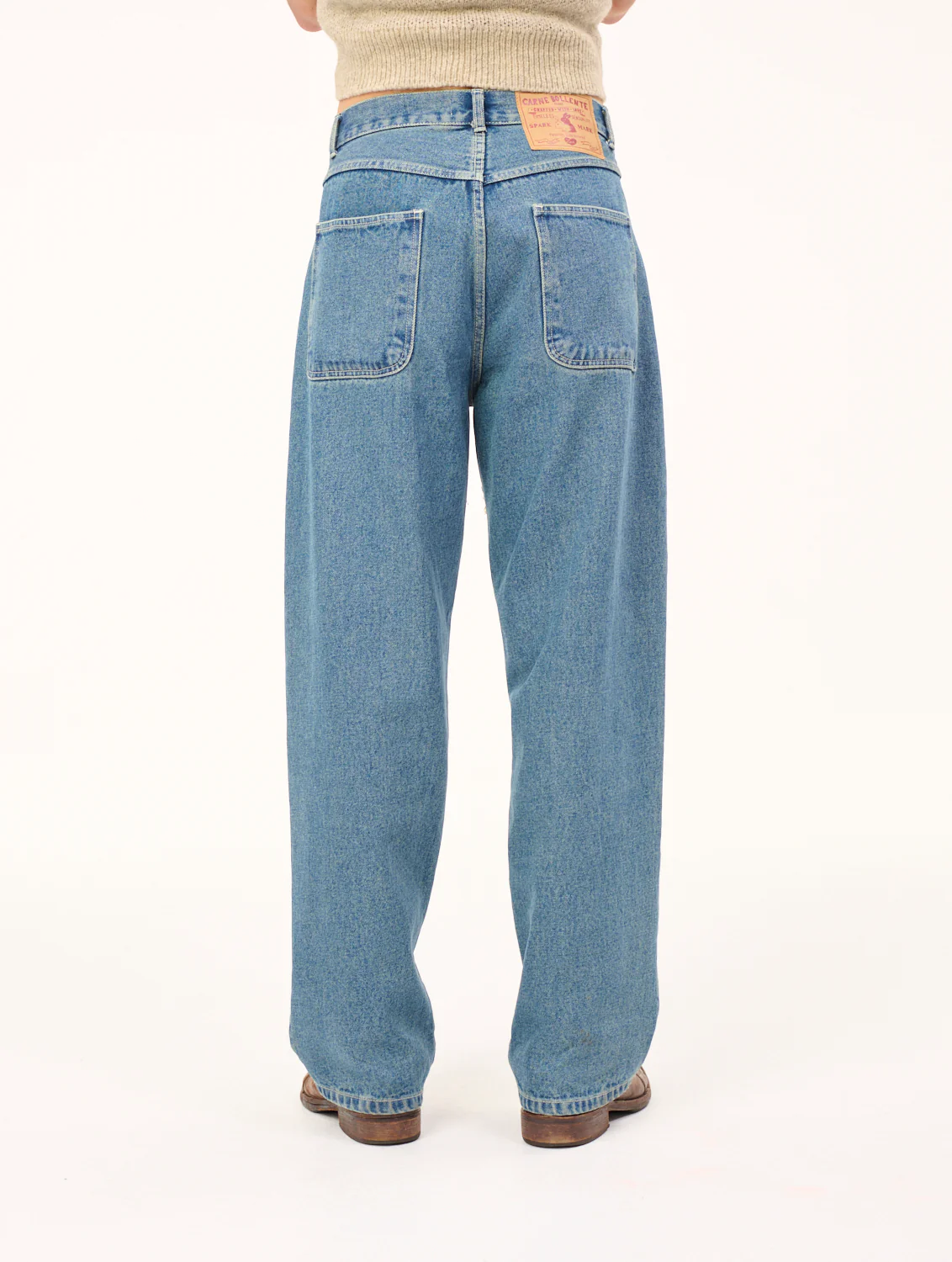Carne Bollente Love Pants 000' Jeans - Washed Blue - Image 3