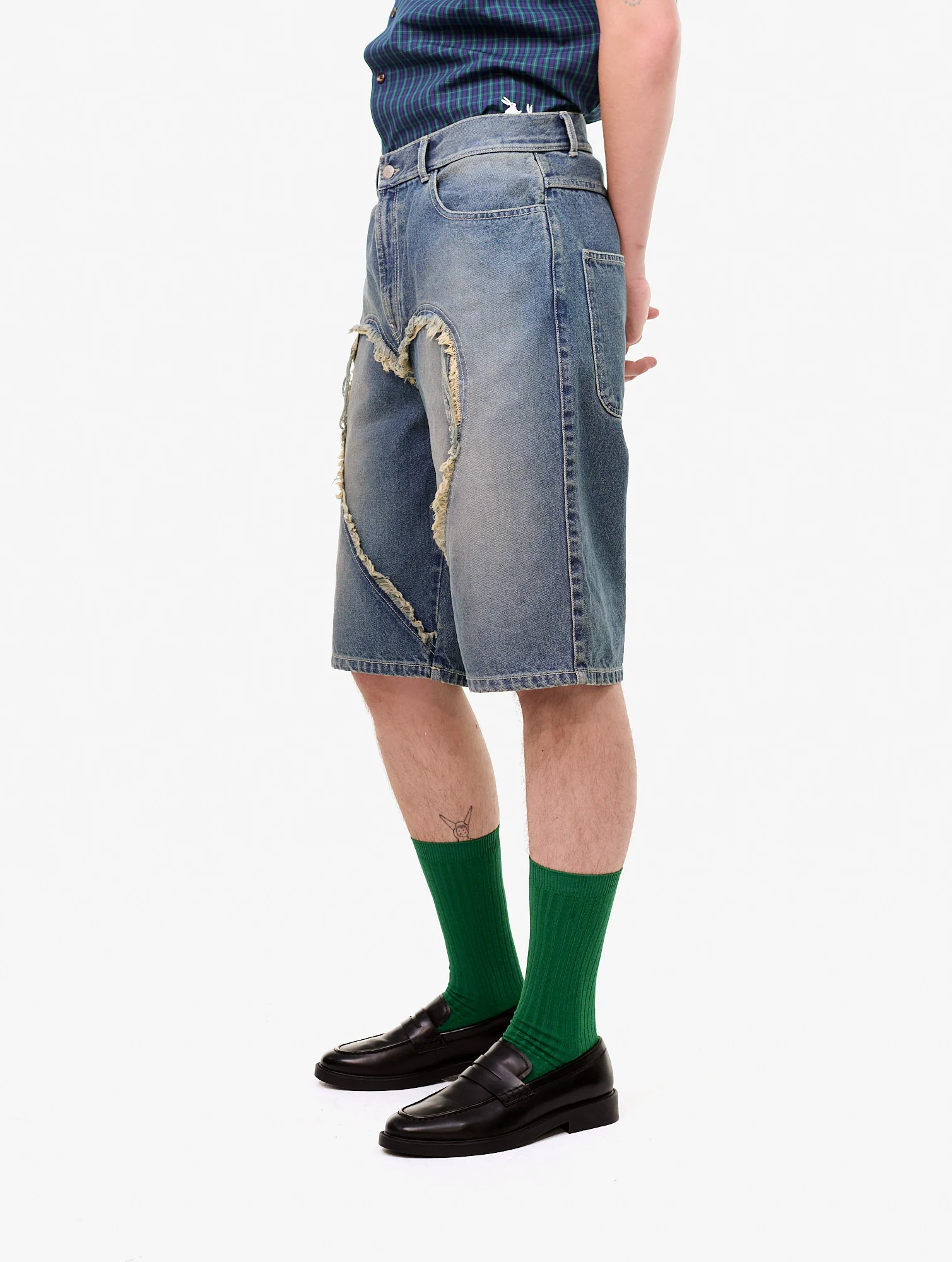 Carne Bollente Love Shorts - Blue - Image 2