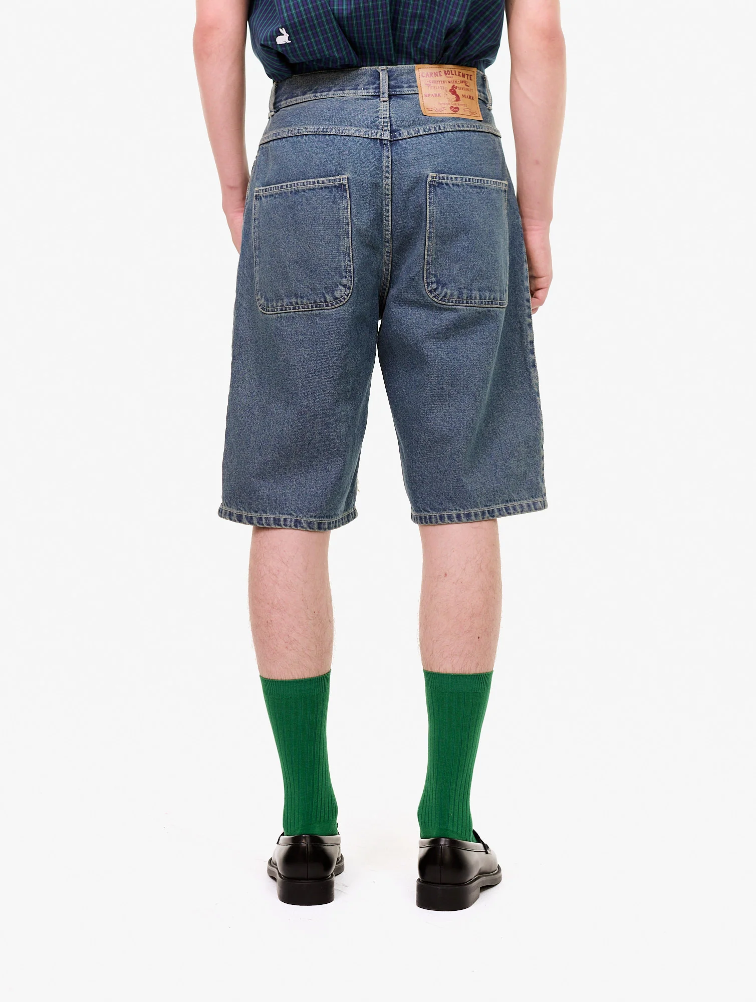 Carne Bollente Love Shorts - Blue - Image 3