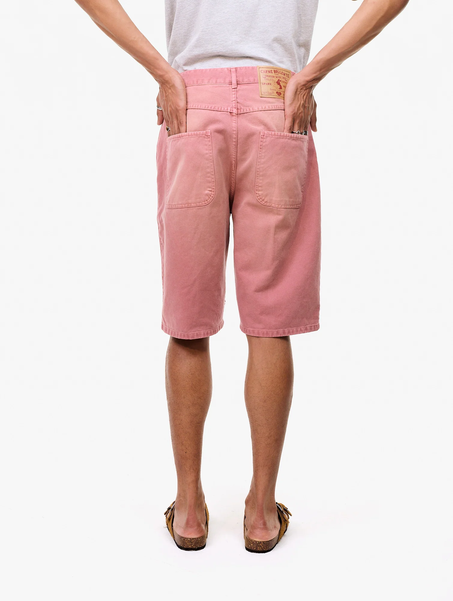 Carne Bollente Love Shorts - Pink - Image 3