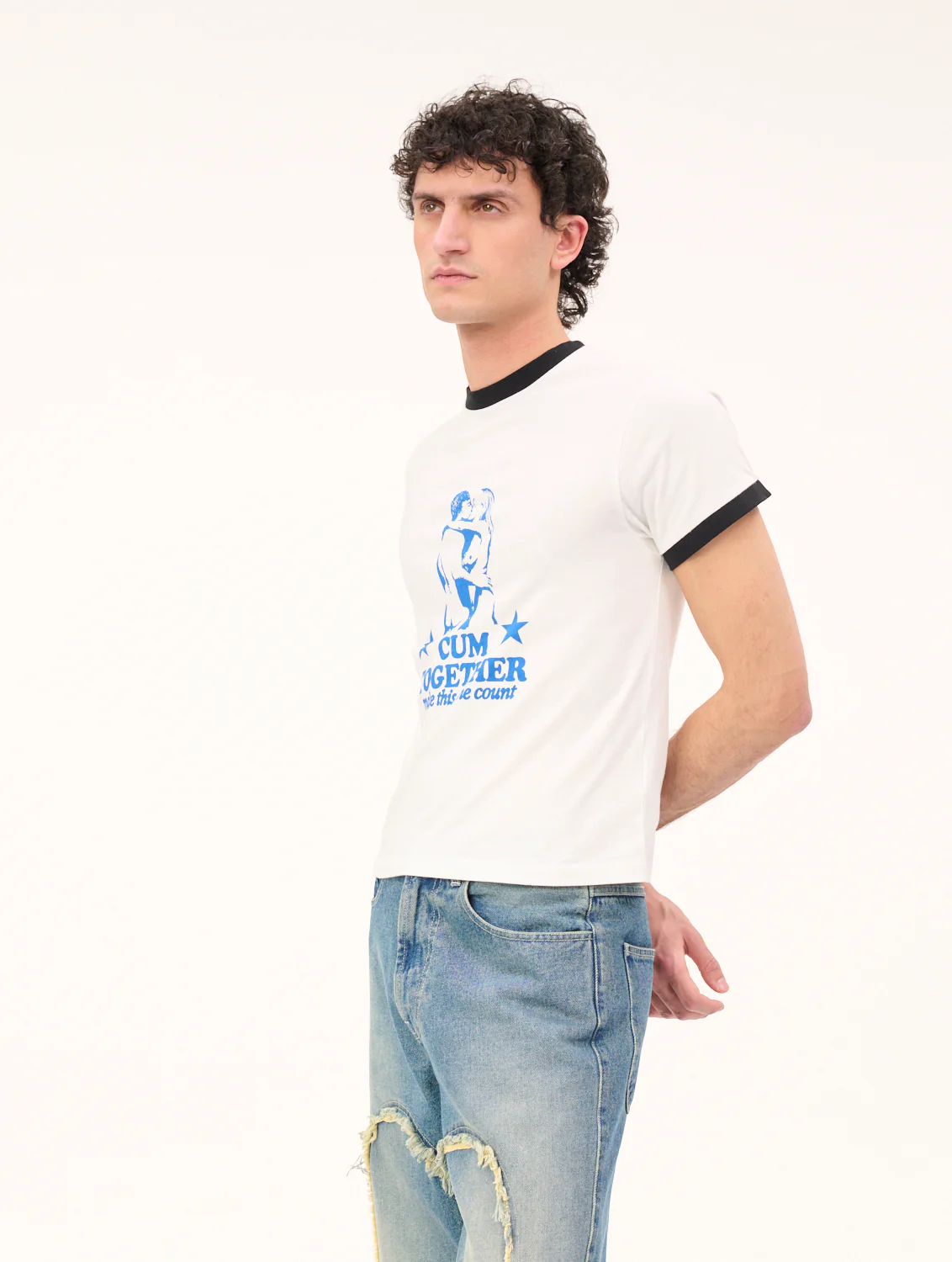 Carne Bollente Make This One Count Tee - White - Image 2