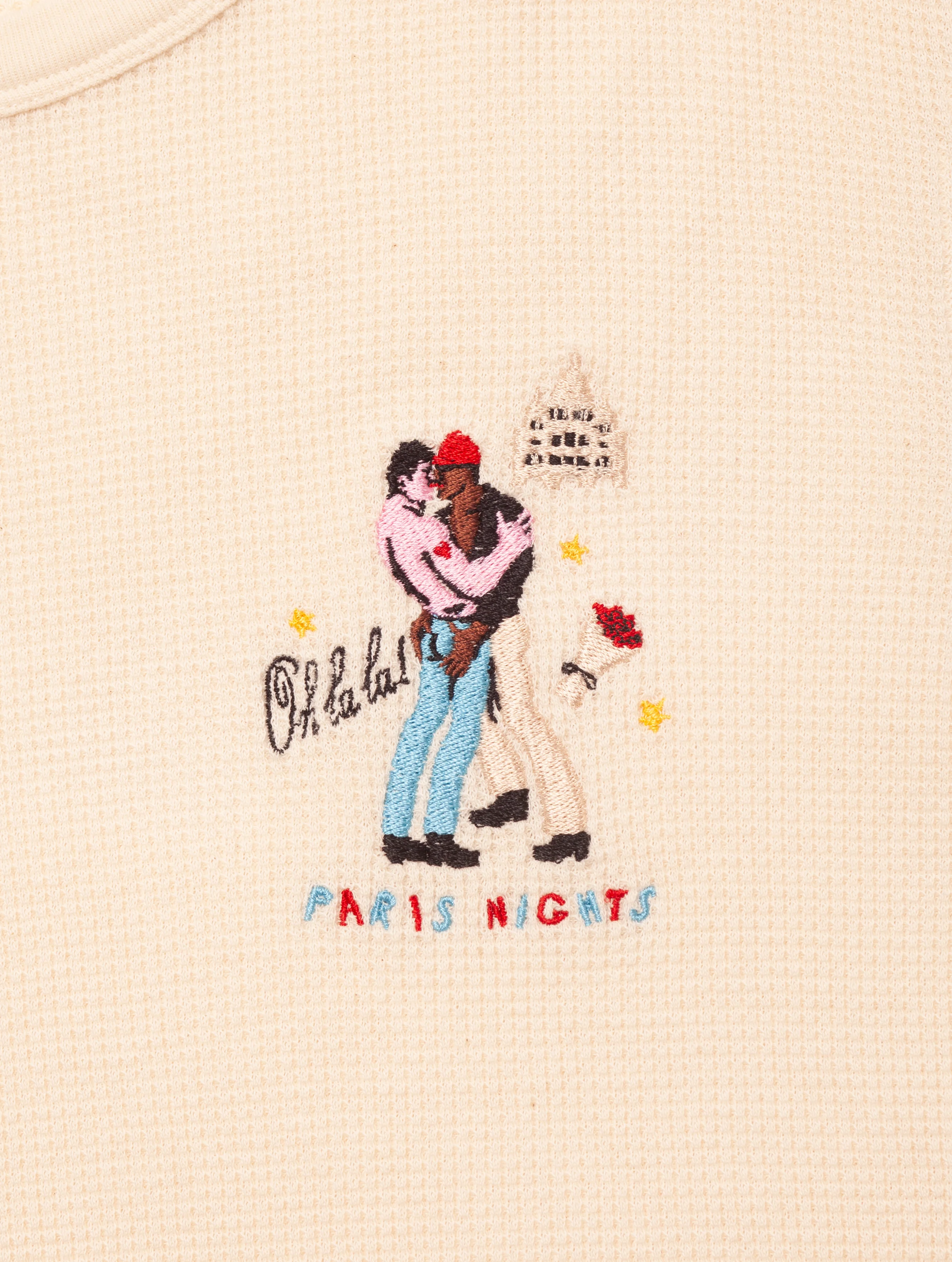 Carne Bollente Paris Night Delights Tee - Cream - Image 2