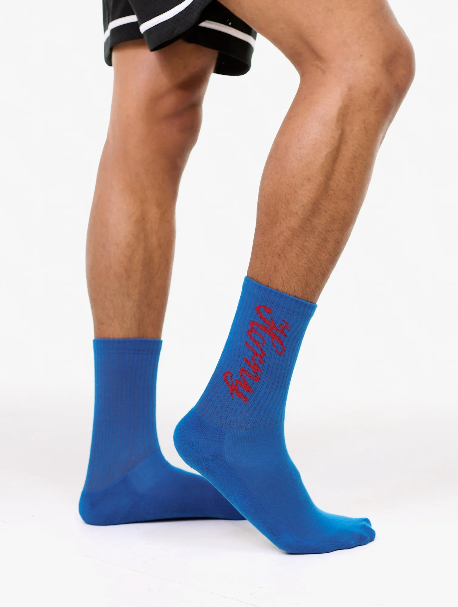 Carne Bollente Running on Horny Socks - Blue - Image 2